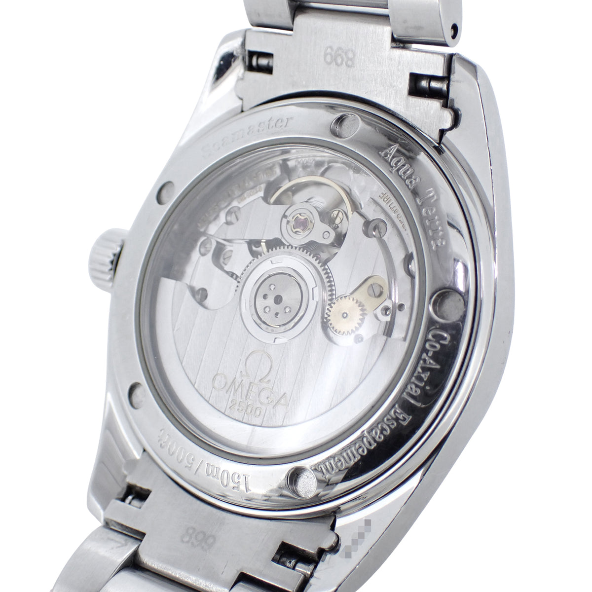 OMEGA オメガ シーマスター アクアテラ コーアクシャル 2504.50 クロノメーター メンズ 腕時計