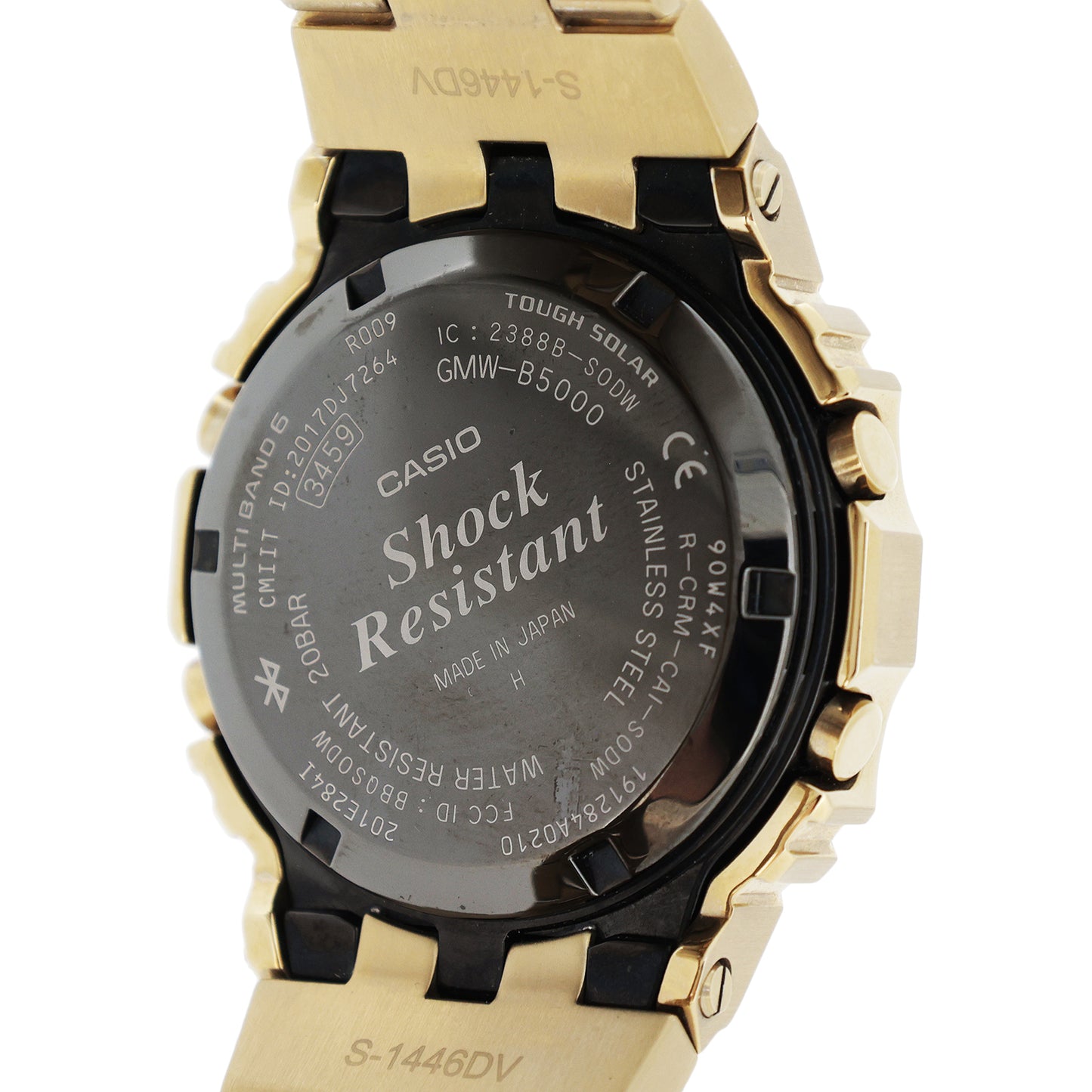 フルメタル ゴールド CASIO カシオ  Gショック スピードモデル  GMW-B5000GD-9JF  メンズ 腕時計