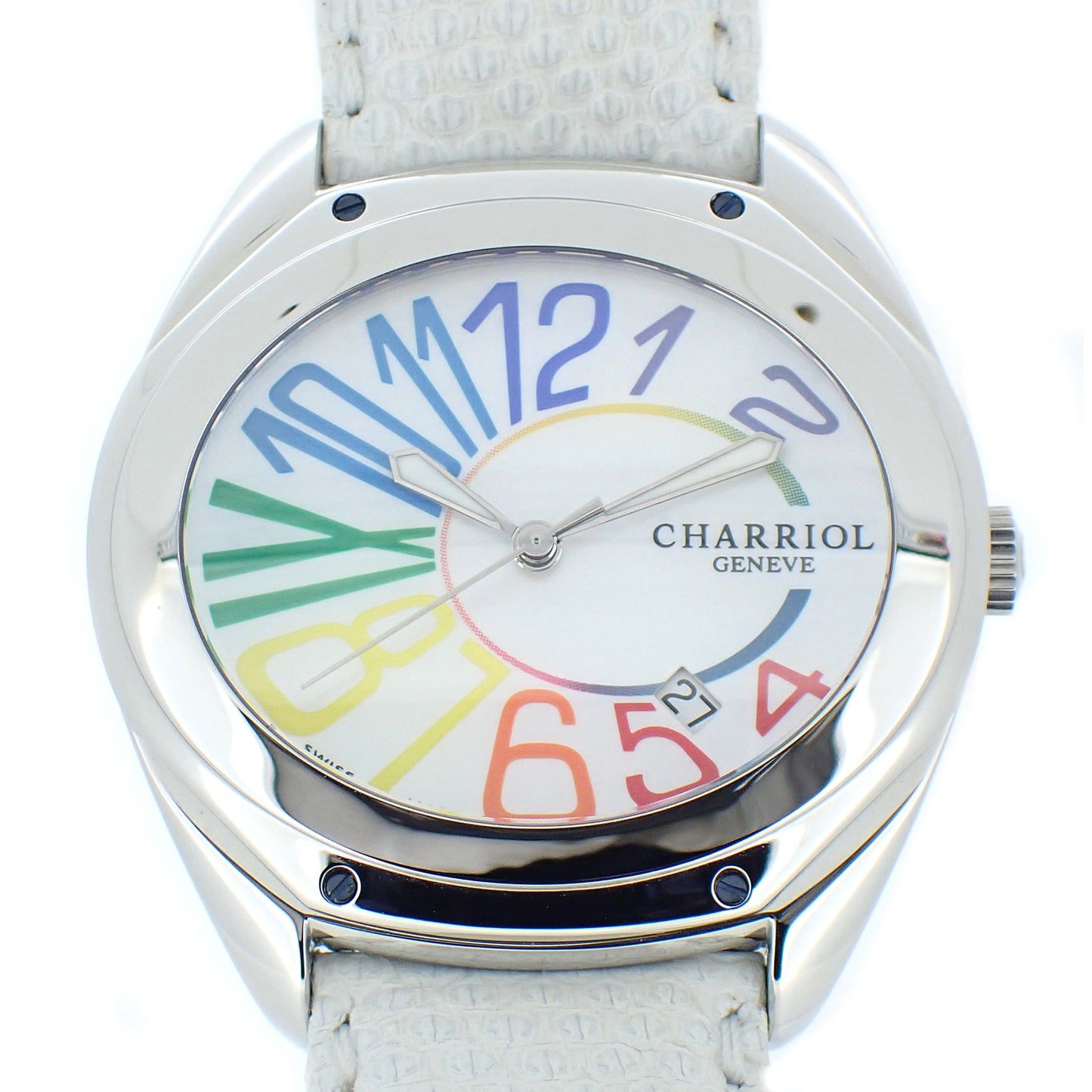 CHARRIOL シャリオール フォース シェル文字盤 FL メンズ 腕時計