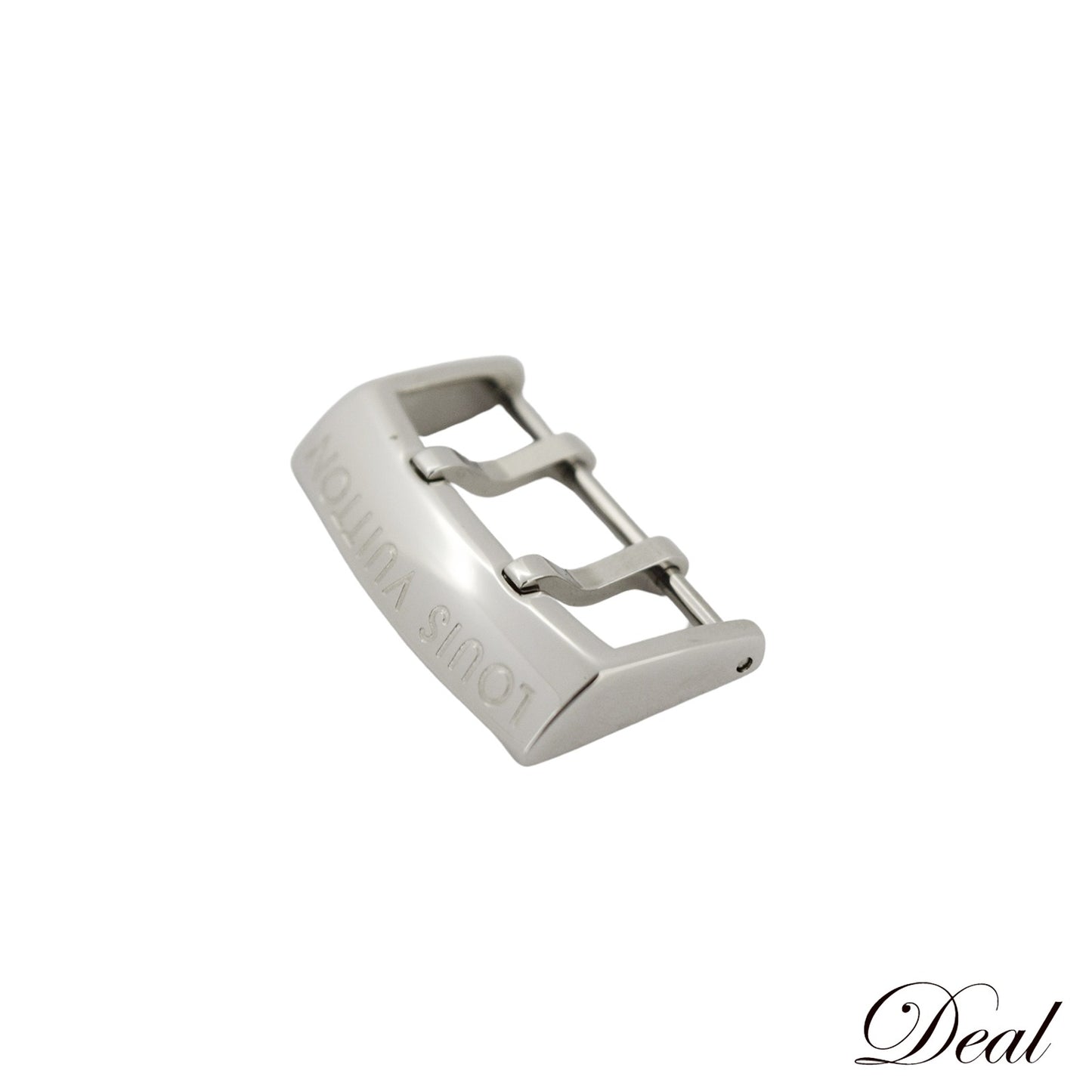 美品 LOUIS VUITTON ルイ・ヴィトン 純正 尾錠 24mm シルバー メンズ 時計パーツ
LV