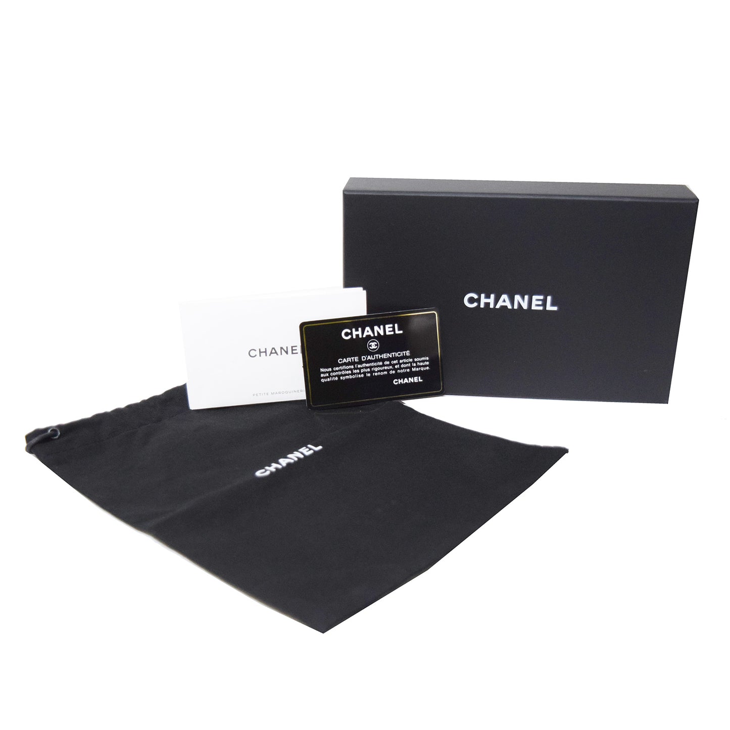 SALE CHANEL シャネル ロングフラップ ウォレット シルバー レディース 長財布