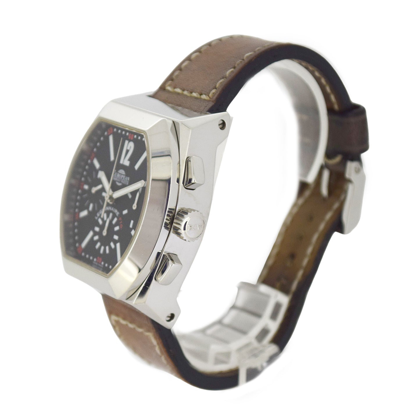 SALE ECW ヨーロピアンカンパニーウォッチ レジョネール クロノ LF10ST4051 メンズ 腕時計