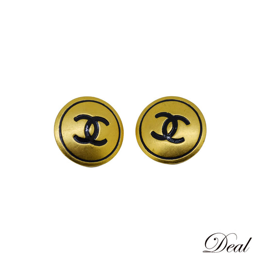 SALE CHANEL シャネル  ココマーク ヴィンテージ  94P  ゴールド  レディース イヤリング