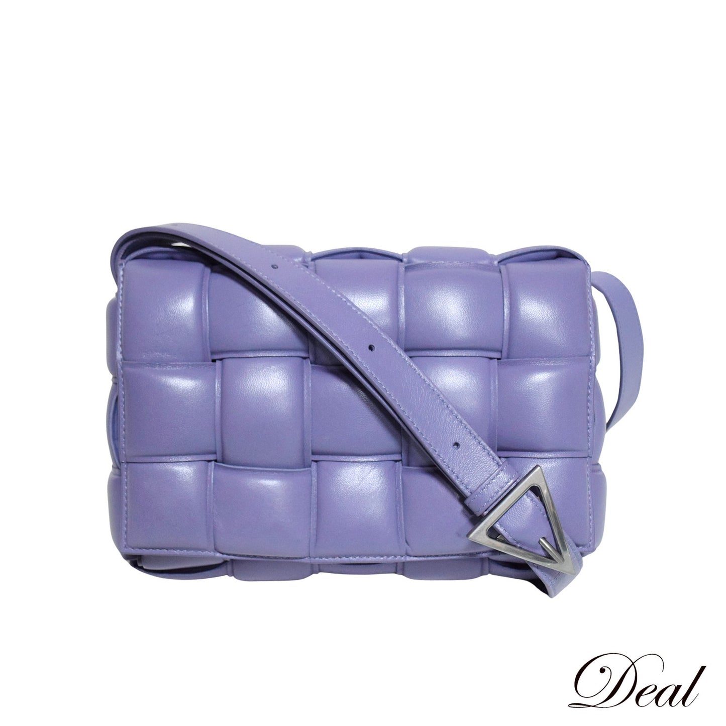 促销 Bottega Veneta Padded Cassette 101683979 紫色女士单肩包