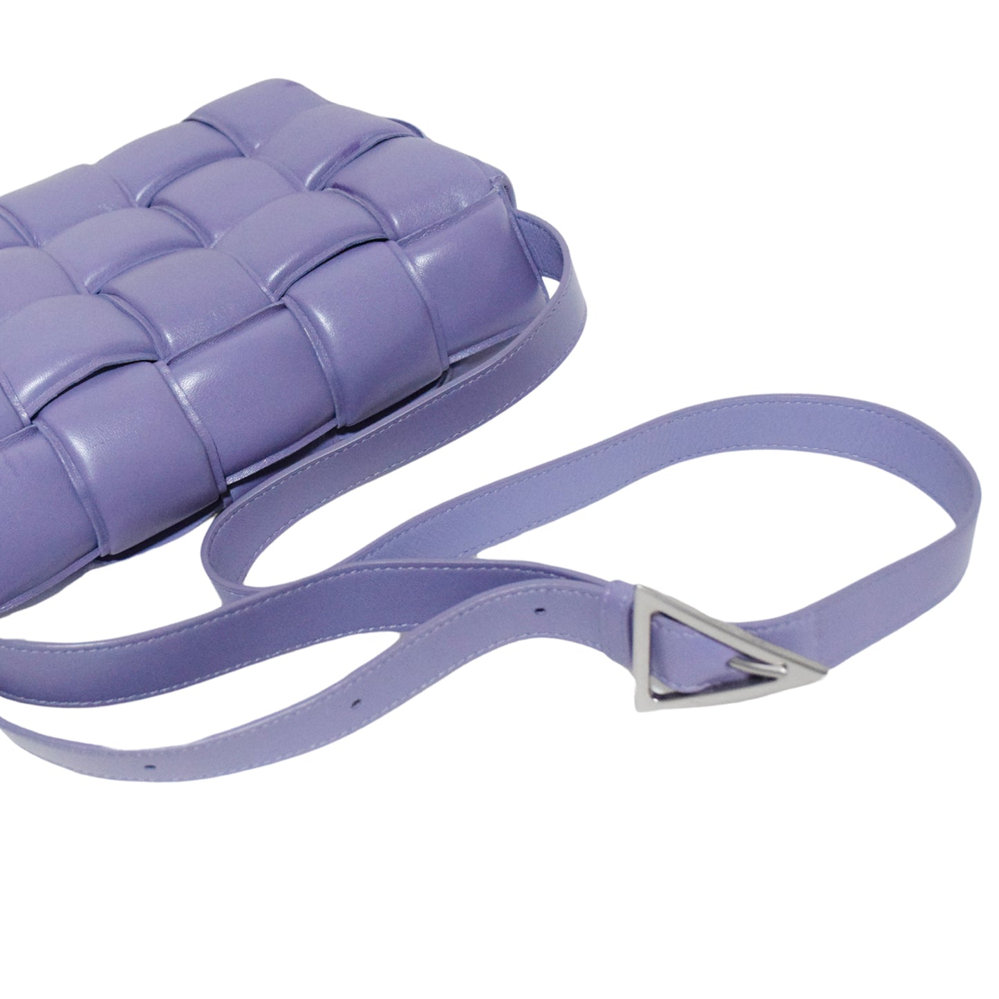 SALE Bottega Veneta ボッテガベネタ パデッド カセット 101683979 パープル レディース ショルダーバッグ