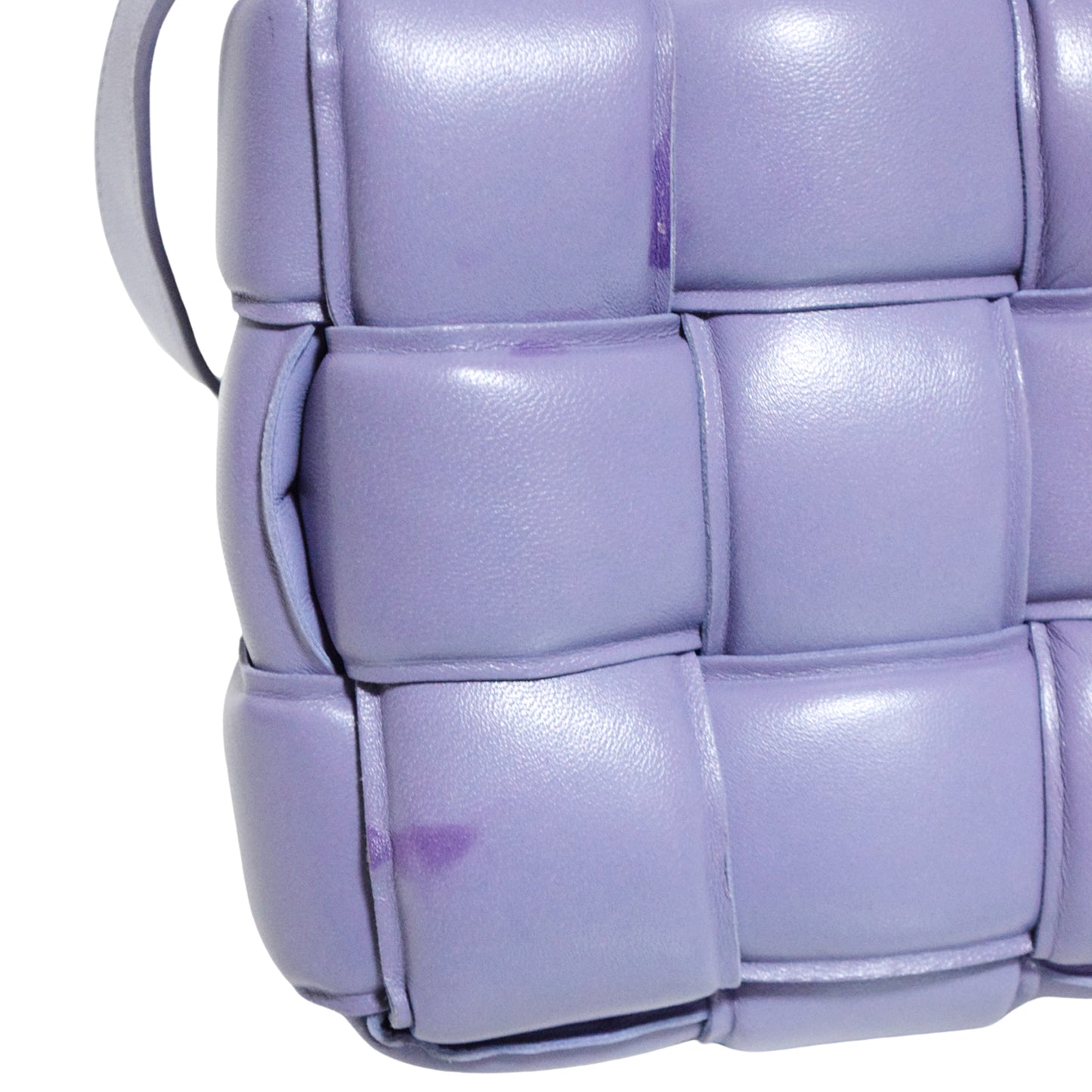 SALE Bottega Veneta ボッテガベネタ パデッド カセット 101683979 パープル レディース ショルダーバッグ