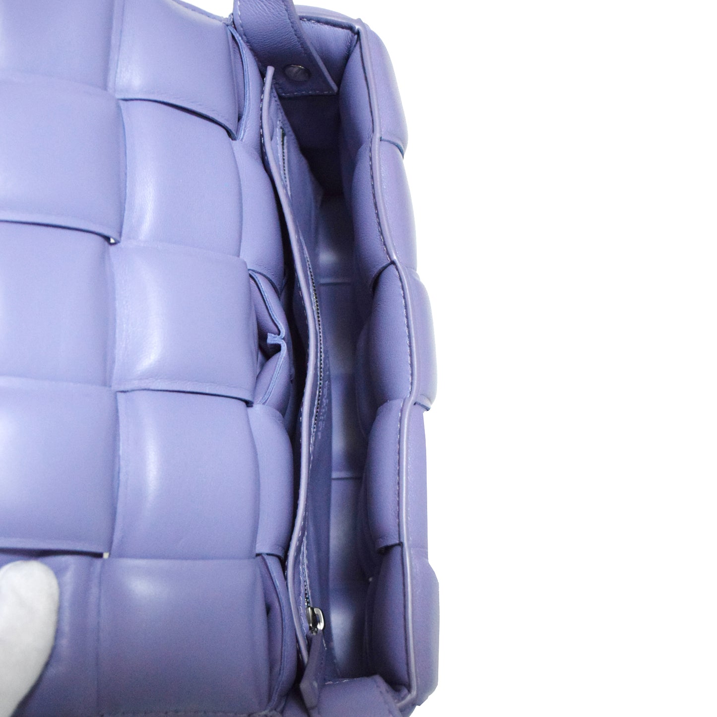 SALE Bottega Veneta ボッテガベネタ パデッド カセット 101683979 パープル レディース ショルダーバッグ