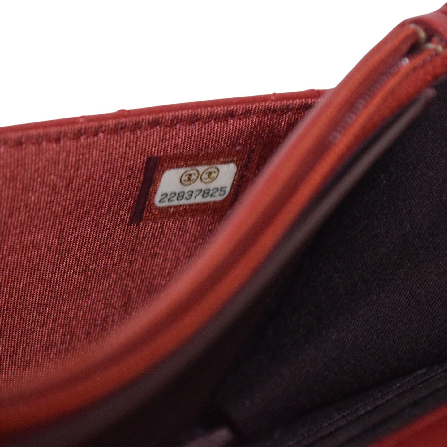 SALE CHANEL シャネル マトラッセ ロゴプレート 赤 レッド レディース チェーンウォレット