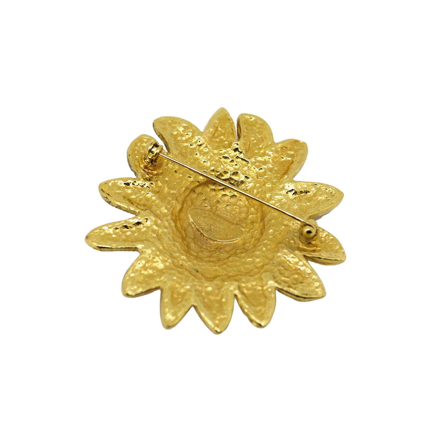 SALE CHANEL シャネル ヴィンテージ ライオン ココマーク ゴールド レディース ブローチ