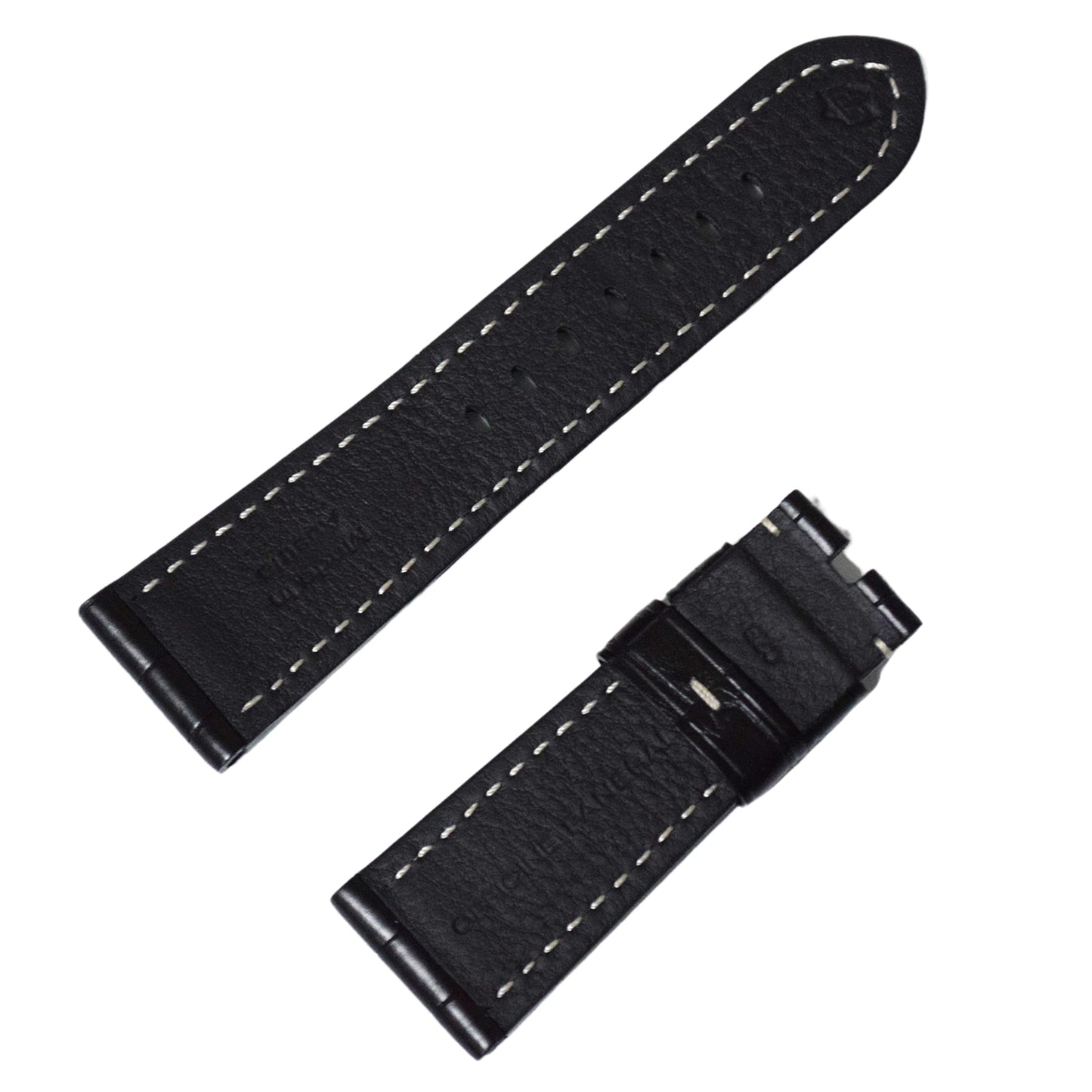 未使用 保管品 PANERAI パネライ 純正 クロコ レザーベルト バックル用 ブラック メンズ 時計ベルト