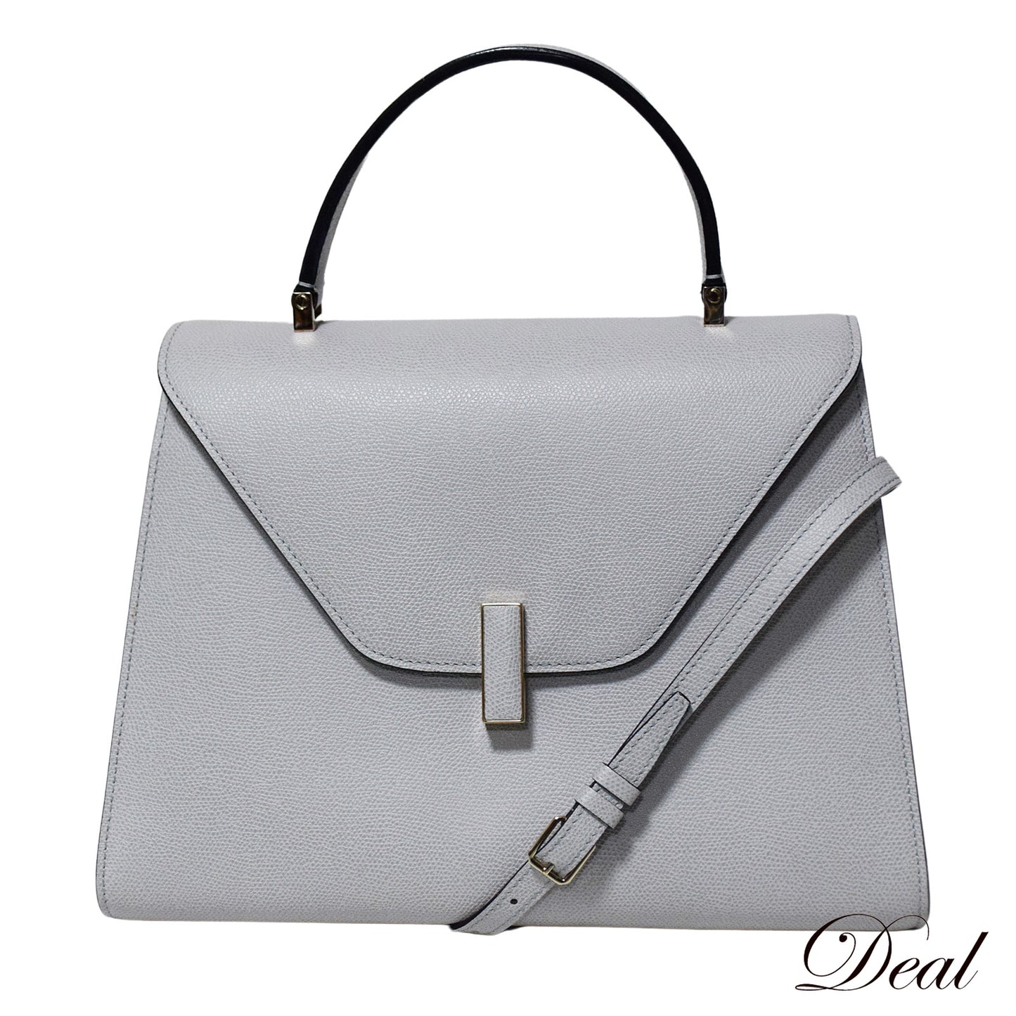 Valextra ヴァレクストラ  イジィデ ラージ  グレー  レディース ショルダーバッグ