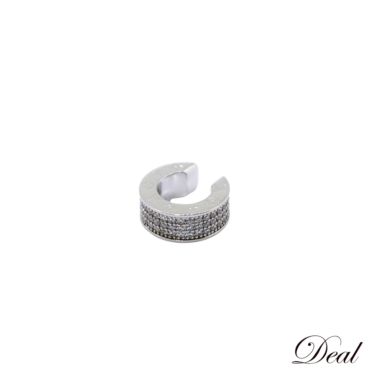 SALE LOUIS VUITTON ルイ・ヴィトン  イヤーカフ LVライト  M01415  シルバー  メンズ ピアス
LV