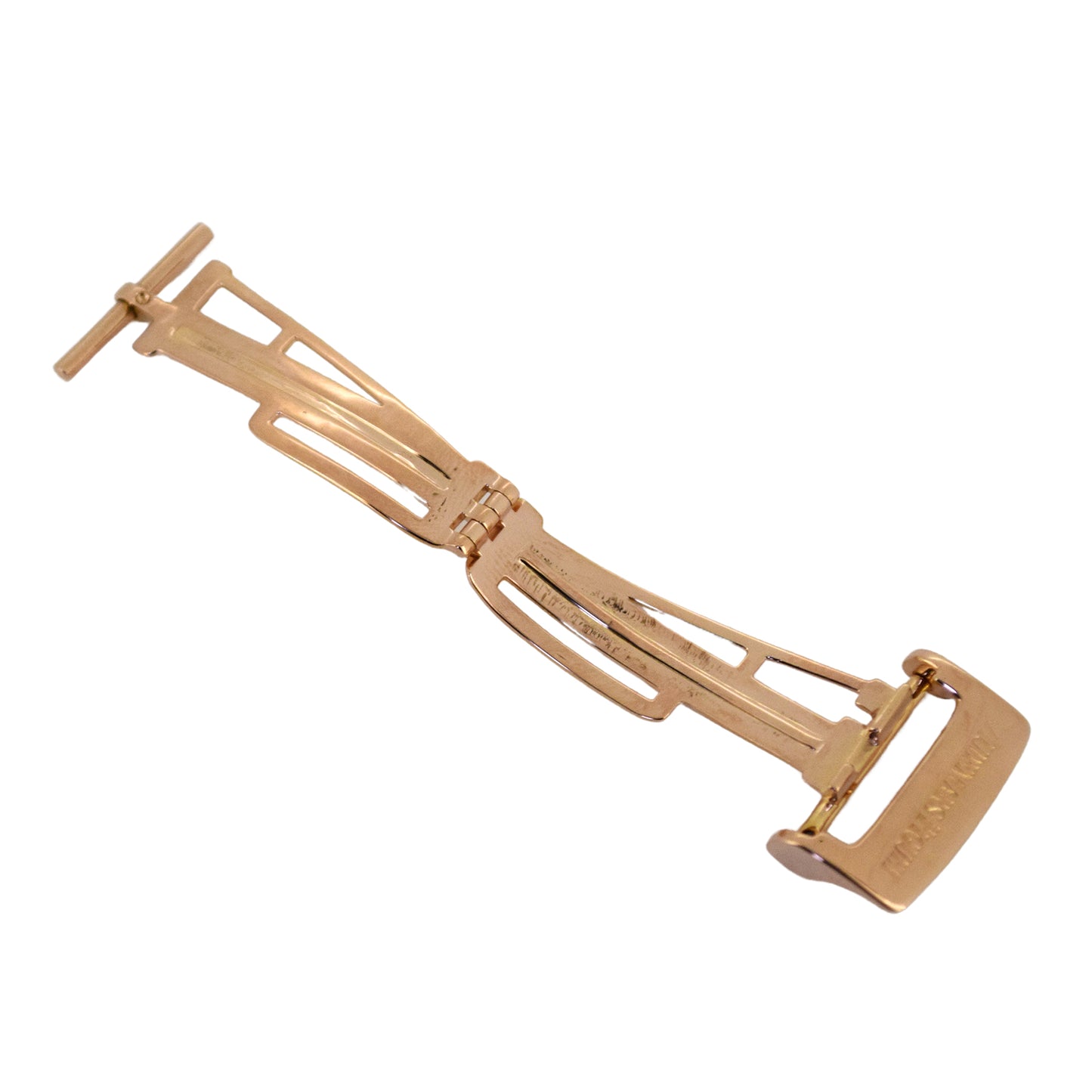 正品爱彼皇家橡树 D 型带扣，18 毫米 AP 金男士手表带扣，18K 金