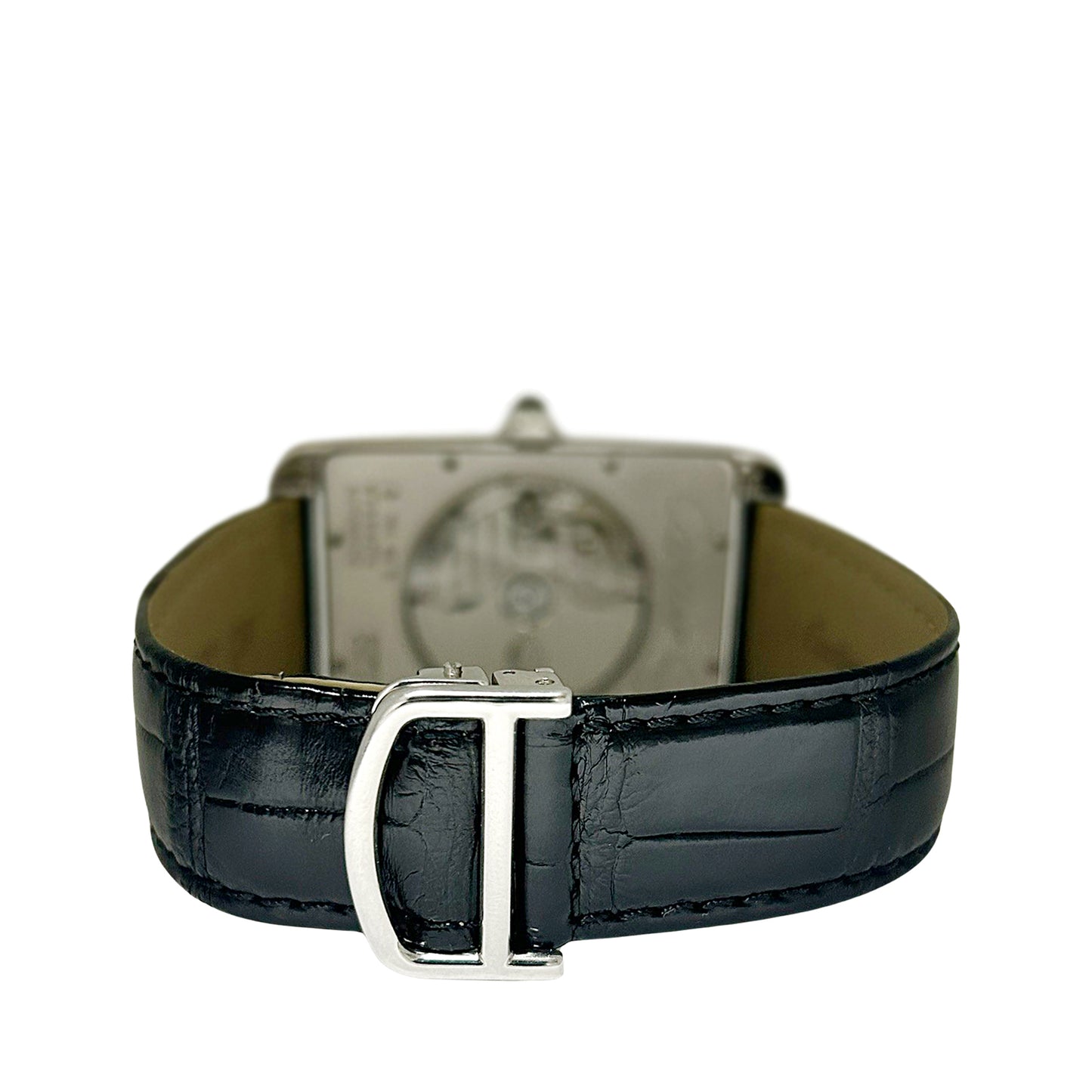 希少 K18WG 40本限定 Cartier カルティエ タンクアメリカンXL W2620004 メンズ 腕時計