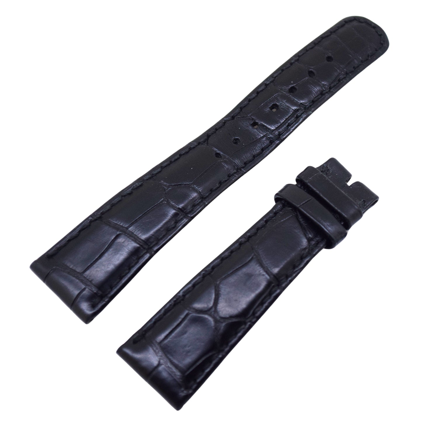 A.LANGE&SOHNE ランゲ＆ゾーネ  純正 レザーベルト サクソニア  ブラック  メンズ 時計ベルト