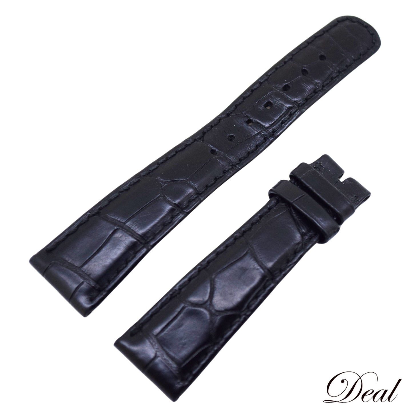 A.LANGE&SOHNE ランゲ＆ゾーネ  純正 レザーベルト サクソニア  ブラック  メンズ 時計ベルト