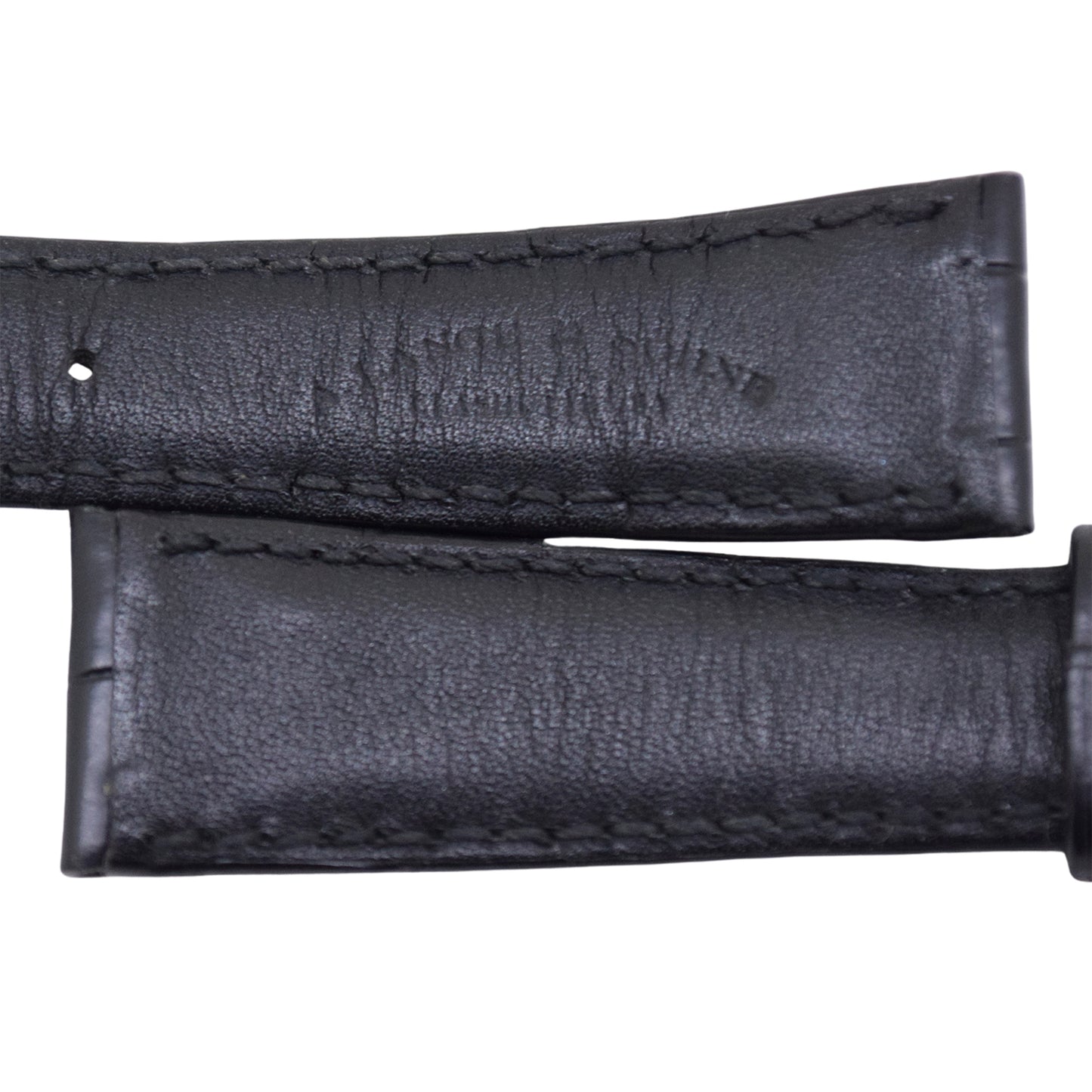 A.LANGE&SOHNE ランゲ＆ゾーネ  純正 レザーベルト サクソニア  ブラック  メンズ 時計ベルト