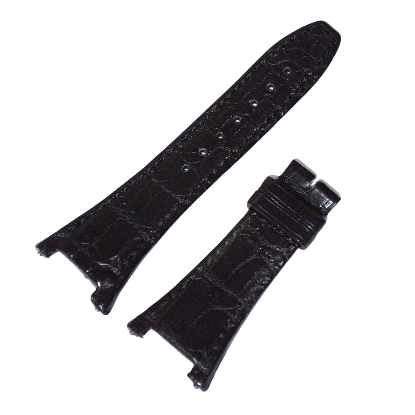 未使用 保管品 IWC アイダブリュシー 純正 レザーベルト ダヴィンチ ブラック メンズ 時計ベルト