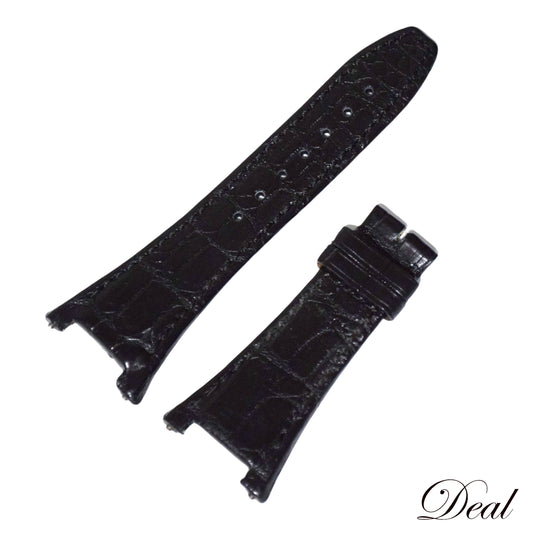 未使用 保管品 IWC アイダブリュシー 純正 レザーベルト ダヴィンチ ブラック メンズ 時計ベルト