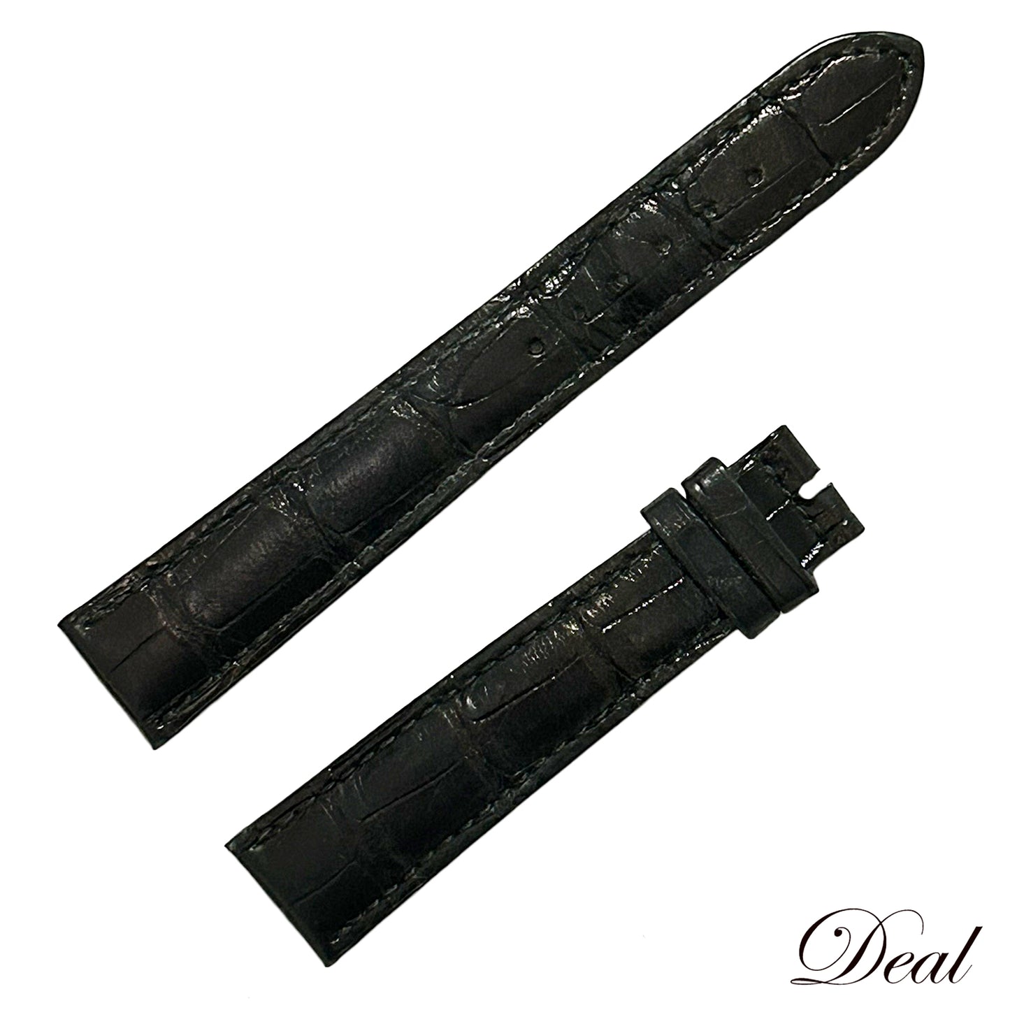 PATEK PHILIPPE パテックフィリップ 純正 レザーベルト ブラック メンズ 時計ベルト