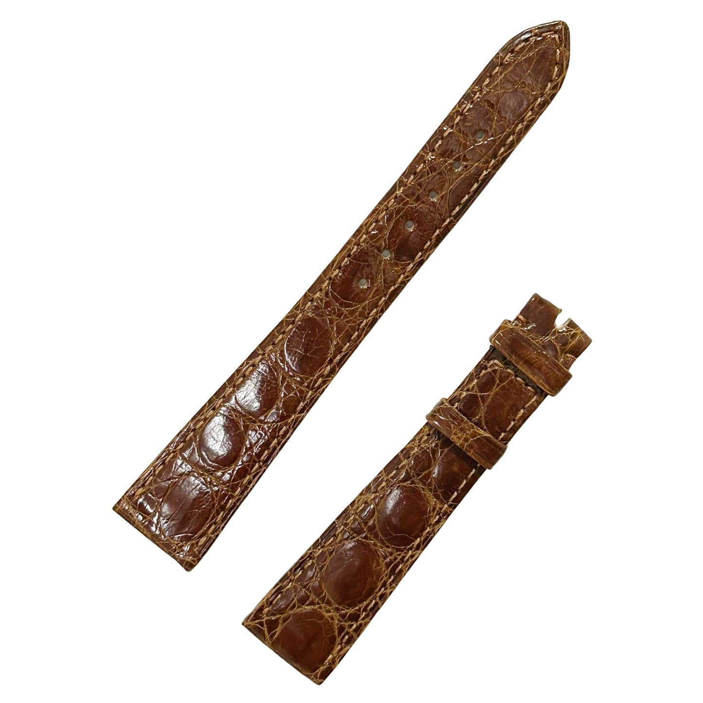 未使用 保管品 PATEK PHILIPPE パテックフィリップ 純正 レザーベルト ブラウン メンズ 時計ベルト