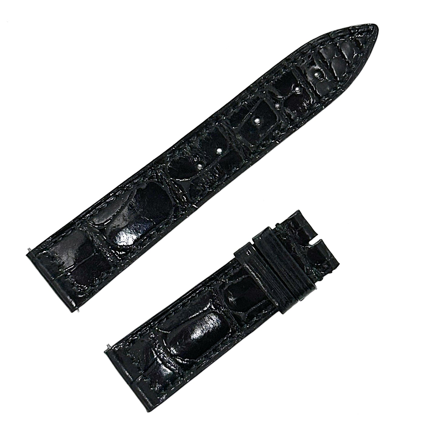 未使用 保管品 FRANCK MULLER フランクミュラー 純正 レザーベルト ワンタッチ式 ブラック レディース 時計ベルト