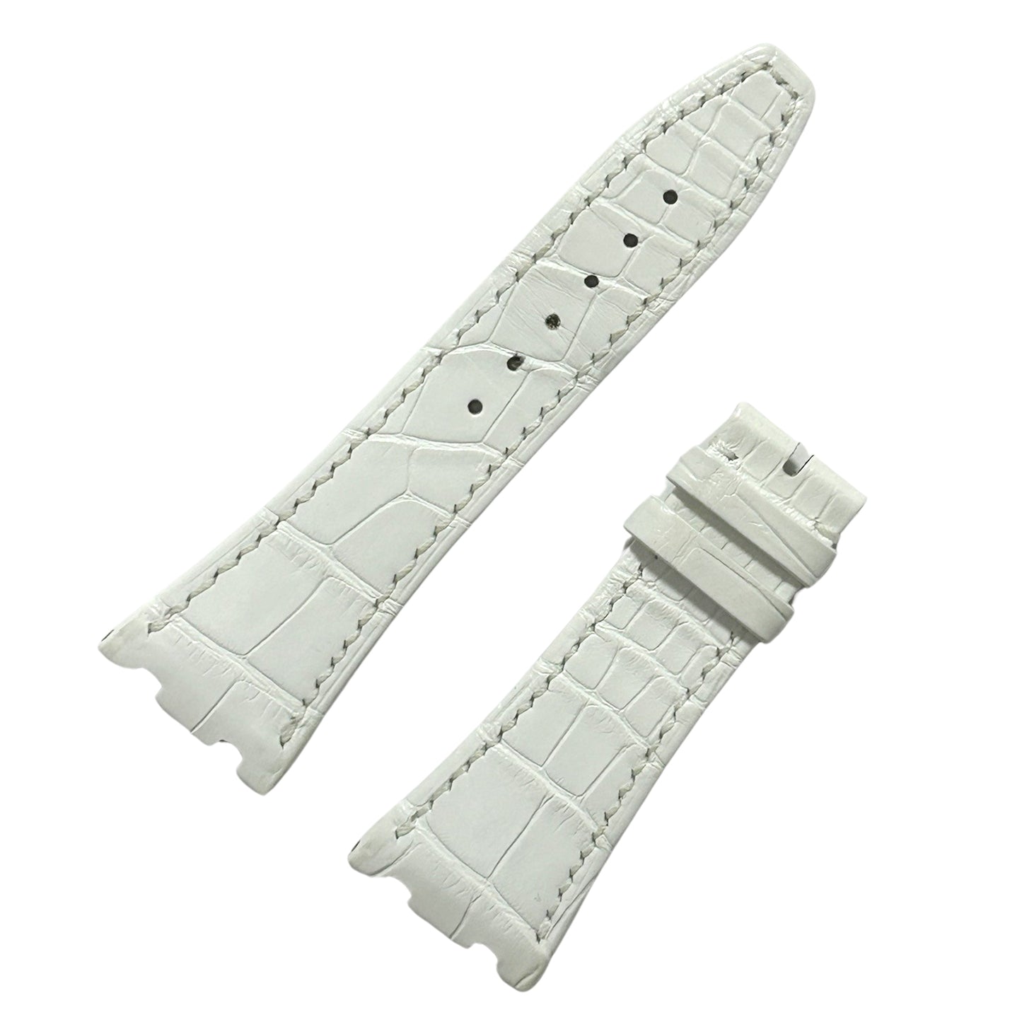 未使用 保管品 AUDEMARS PIGUET オーデマピゲ 純正 レザーベルト ホワイト メンズ 時計ベルト