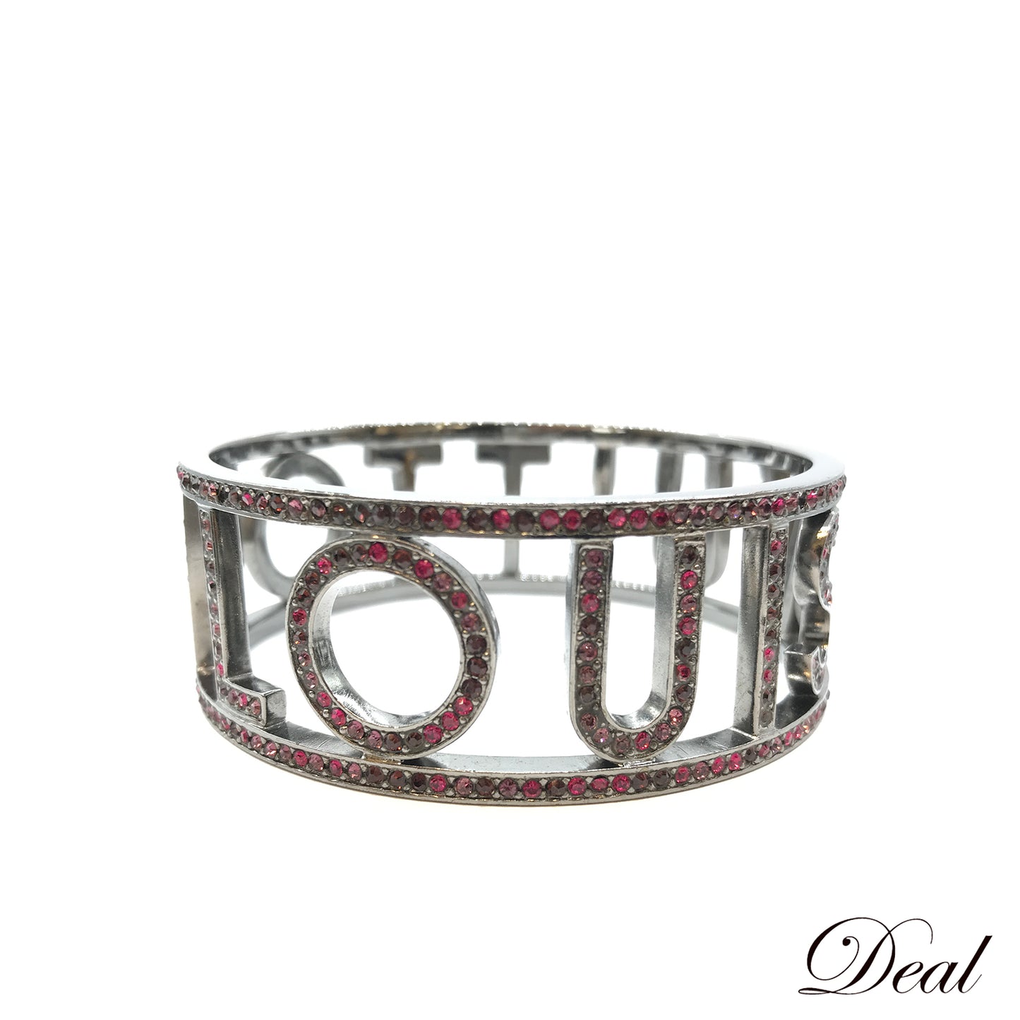 LOUIS VUITTON ルイ・ヴィトン ブラスレ 1001ニュイ M65690 ラインストーン シルバー レディース バングル
LV