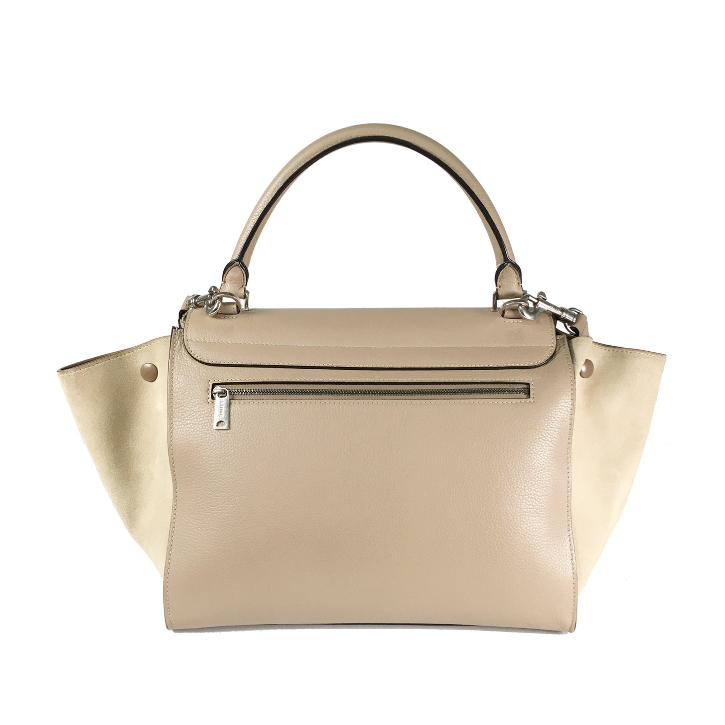 CELINE セリーヌ トラペーズ ミディアム 2way レザー 169542 ベージュ レディース ショルダーバッグ