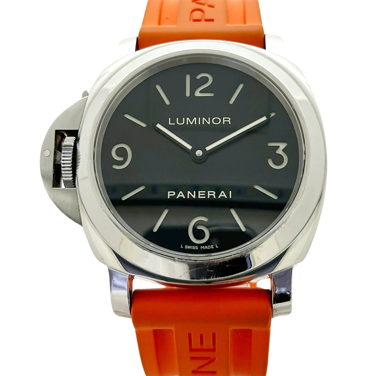 Rare Left-Hand Crown PANERAI Panerai Luminor Base Left Hand PAM00219 Men's Watch