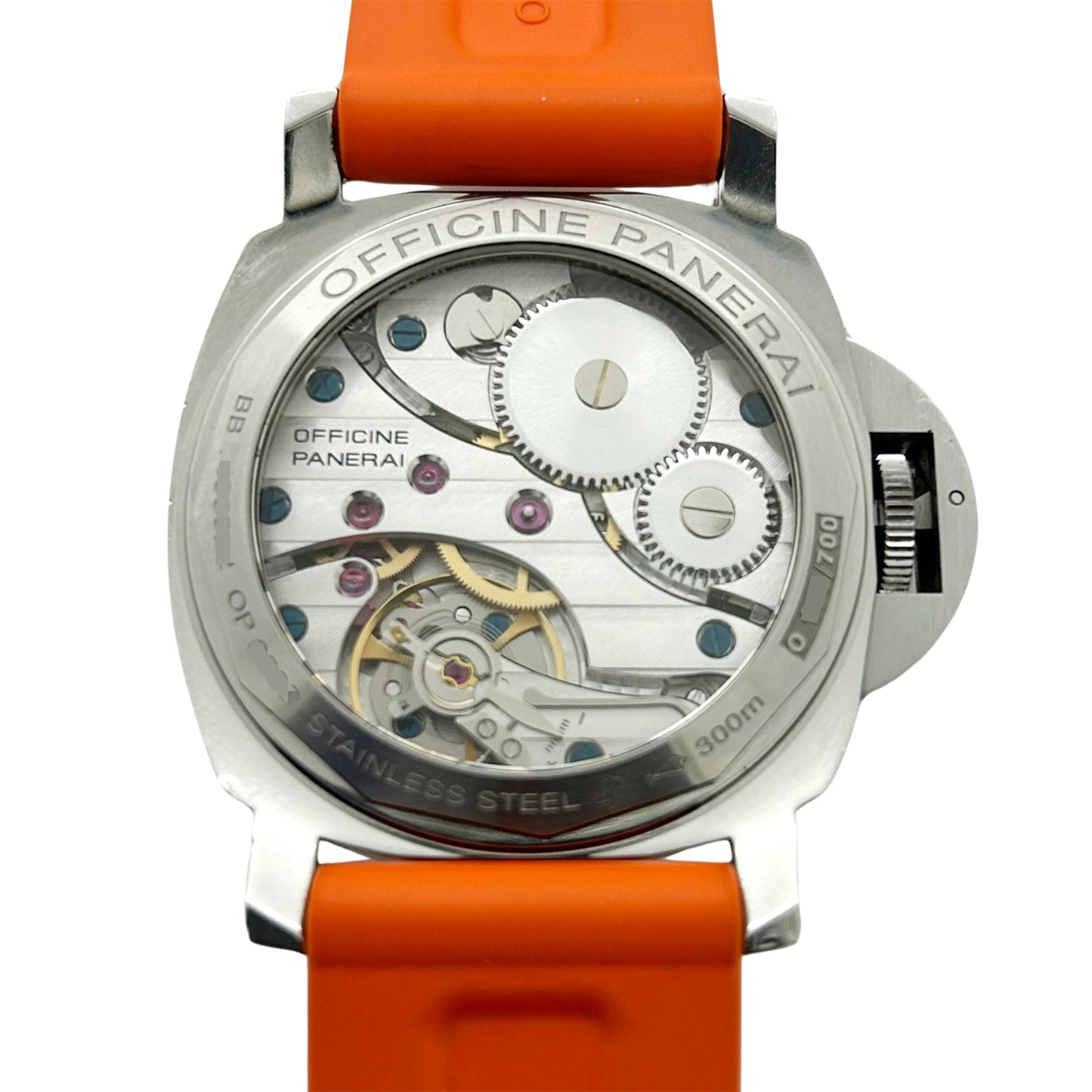 Rare Left-Hand Crown PANERAI Panerai Luminor Base Left Hand PAM00219 Men's Watch