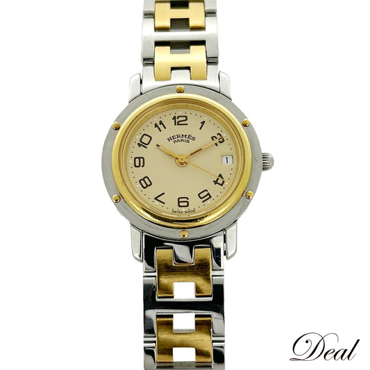 HERMES エルメス クリッパー CL4.220 レディース 腕時計