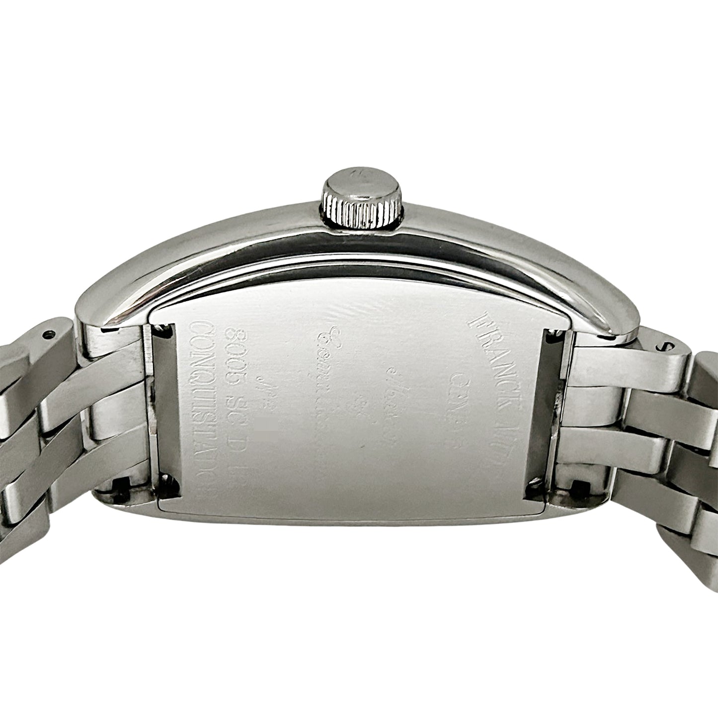 ベゼルダイヤ FRANCK MULLER フランクミュラー コンキスタドール 8005SCD1R メンズ 腕時計