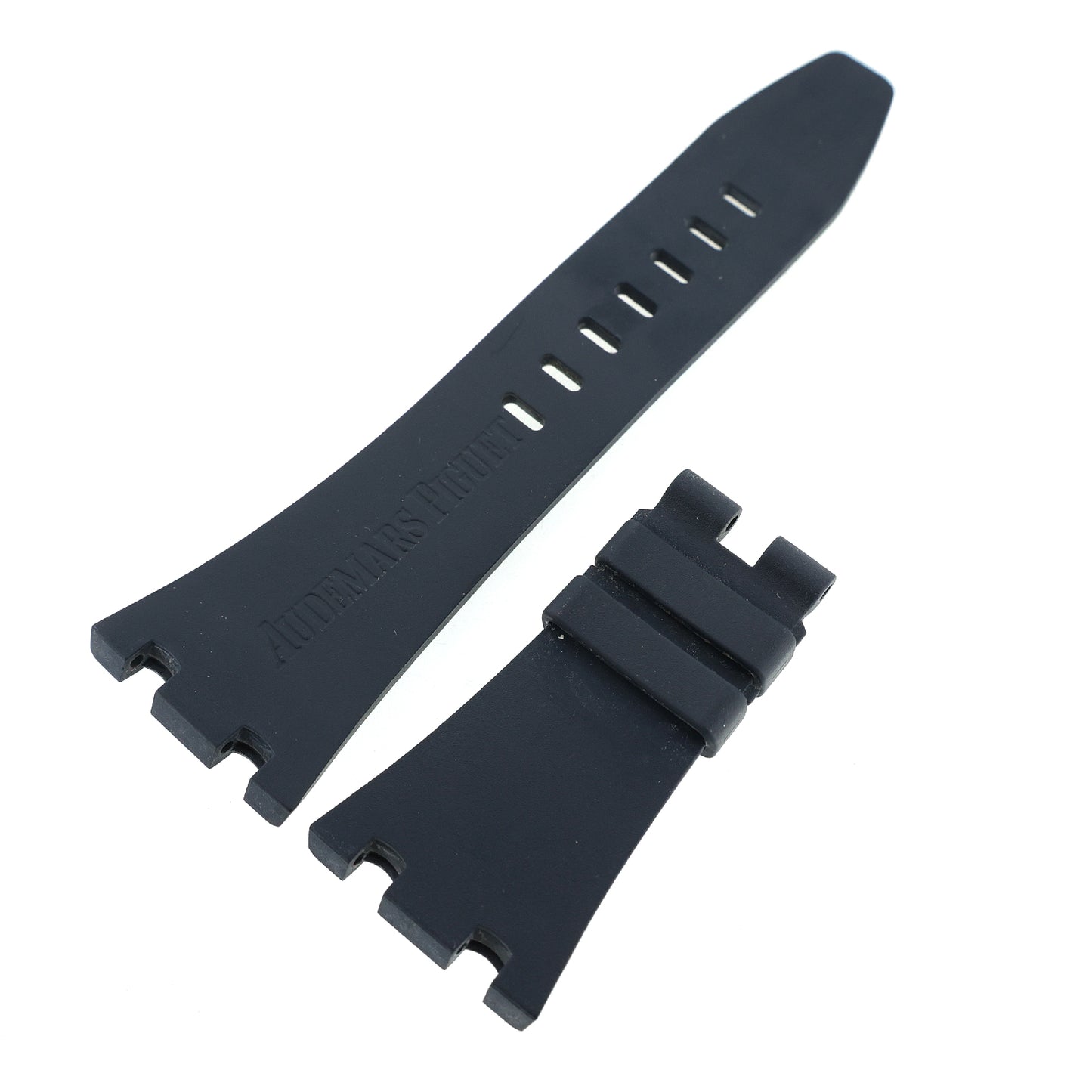 正品 AUDEMARS PIGUET 灰色橡胶表带，男士适用