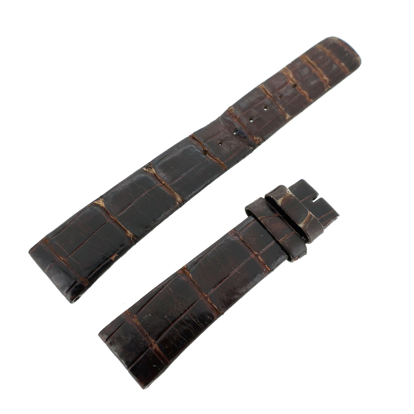 SEIKO セイコー クレドール 純正 レザーベルト ブラウン メンズ 時計ベルト