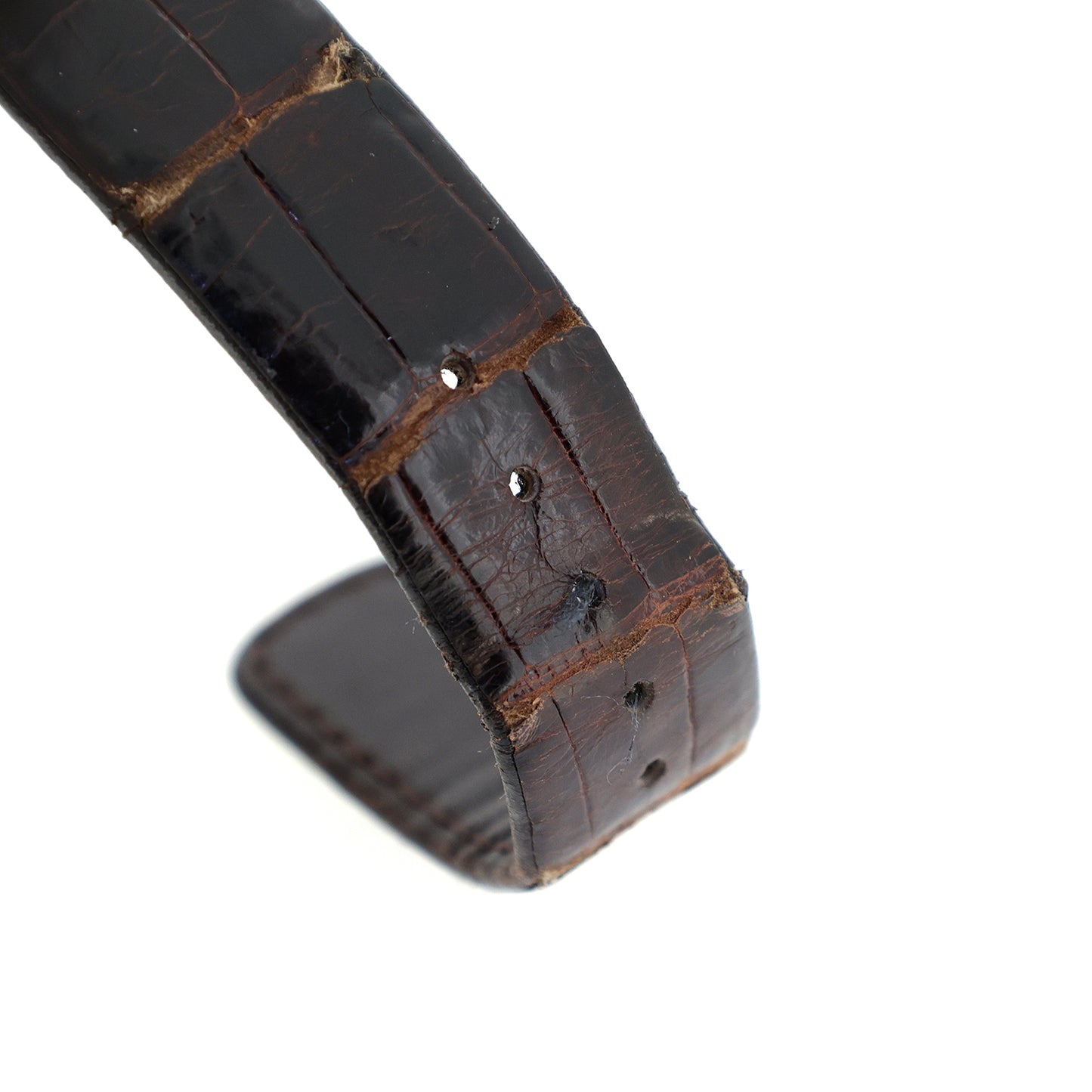 SEIKO セイコー クレドール 純正 レザーベルト ブラウン メンズ 時計ベルト