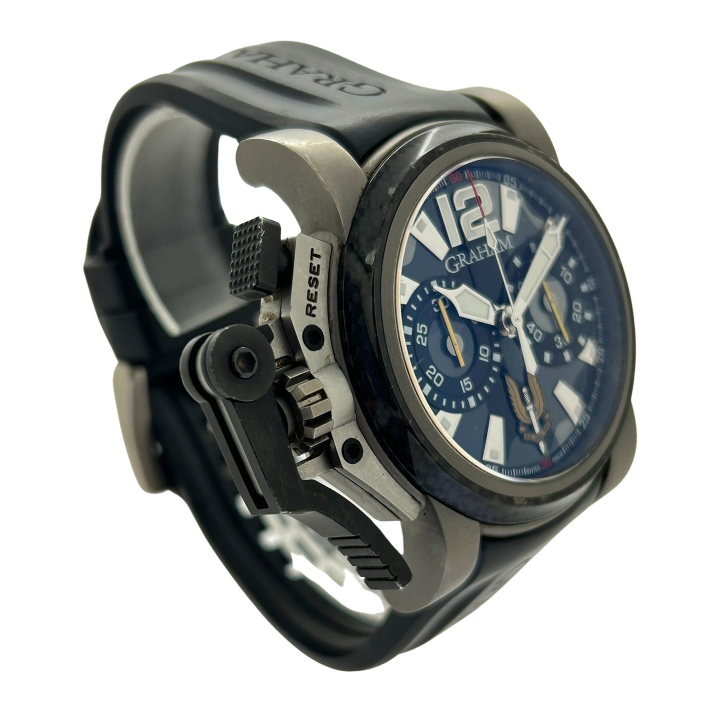 200本限定 GRAHAM グラハム  クロノファイター オーバーサイズ コマンドSASII  2OVJI.B25A.K10T  メンズ 腕時計