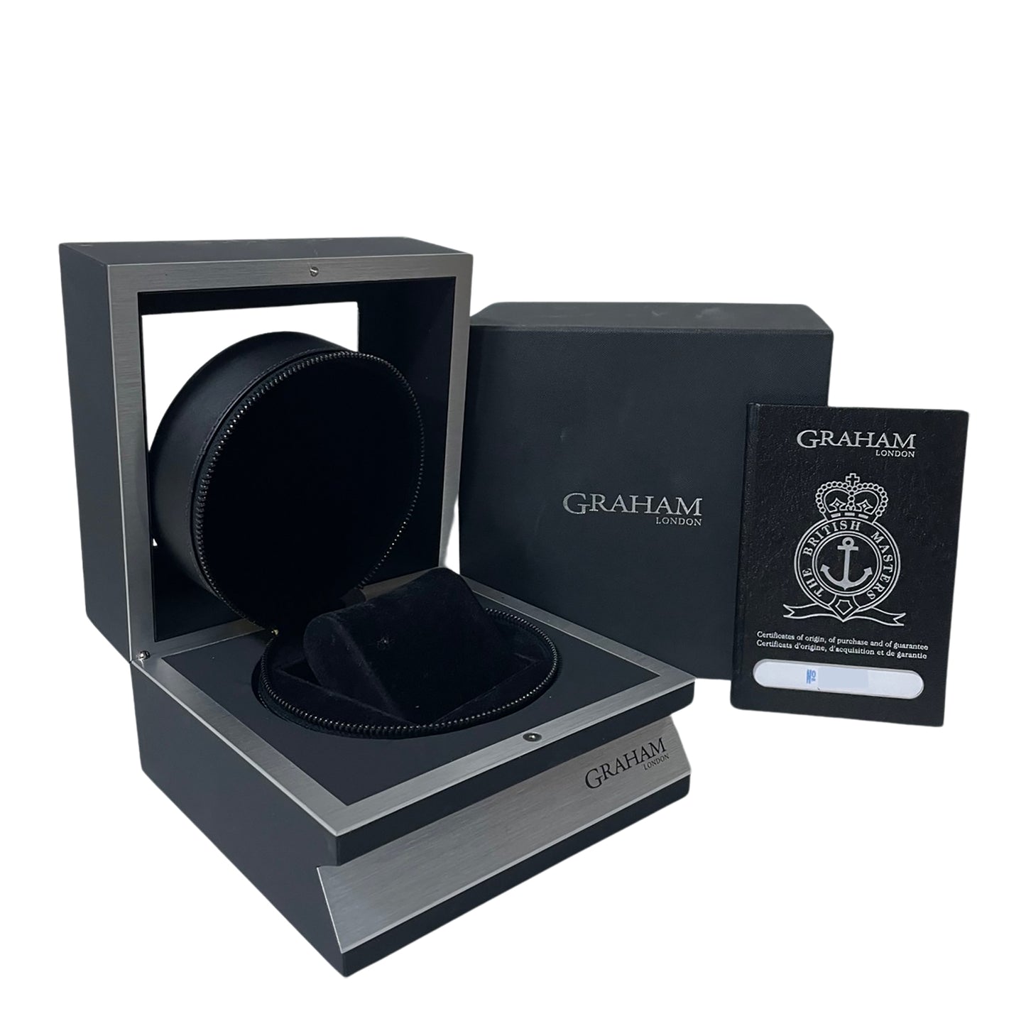 200本限定 GRAHAM グラハム  クロノファイター オーバーサイズ コマンドSASII  2OVJI.B25A.K10T  メンズ 腕時計