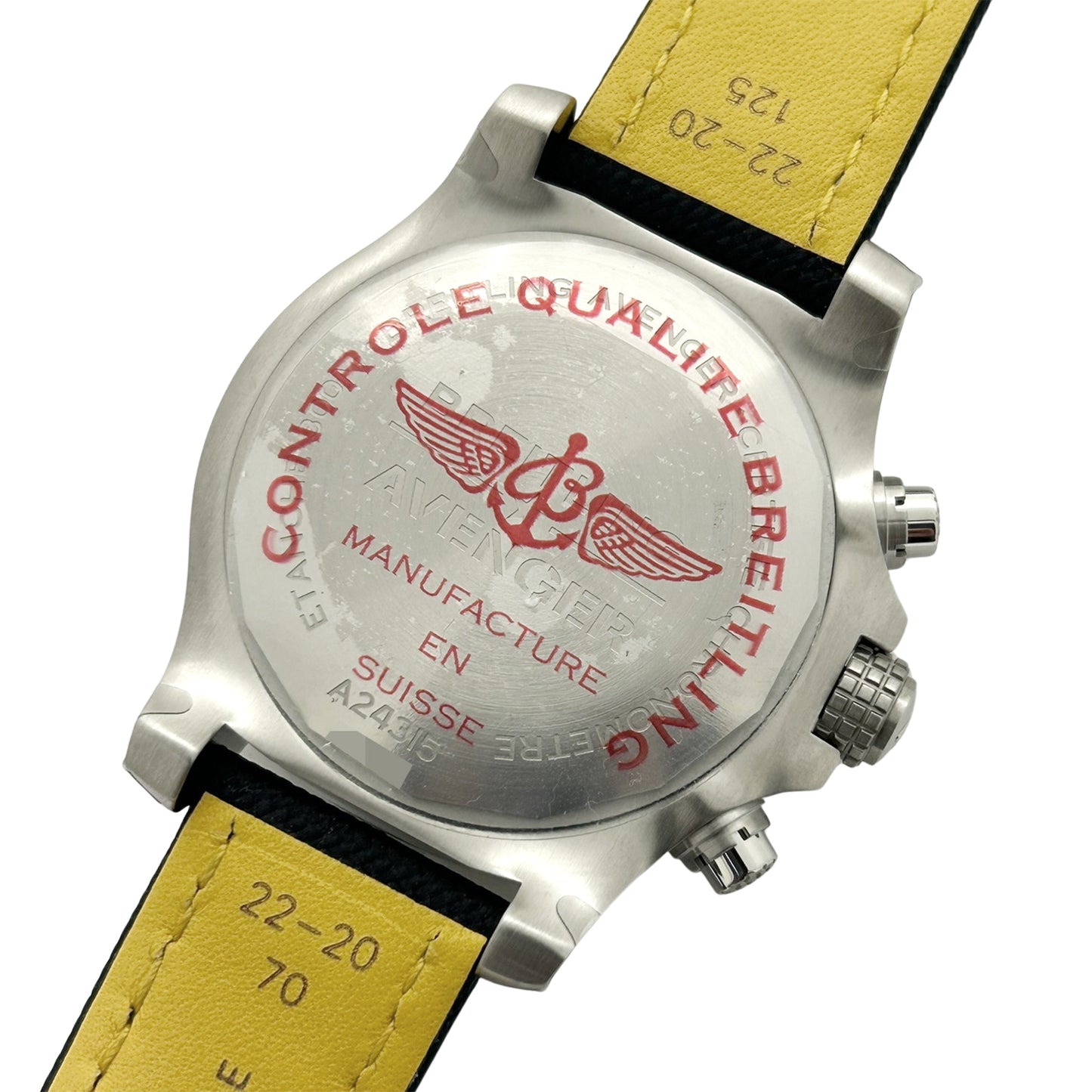 未使用 保管品 BREITLING ブライトリング アベンジャー クロノグラフ GMT45 A24315 メンズ 腕時計