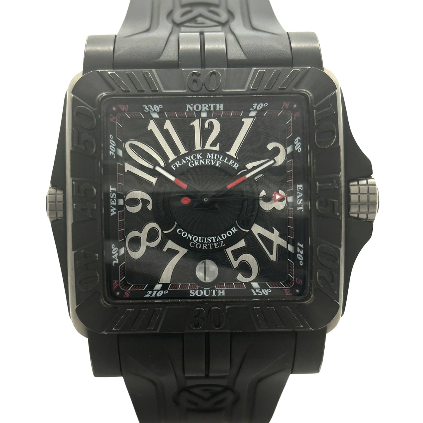 Platinum Rotor Franck Muller Conquistador Cortes Grand Prix 10800SCDTGPG Men's Watch