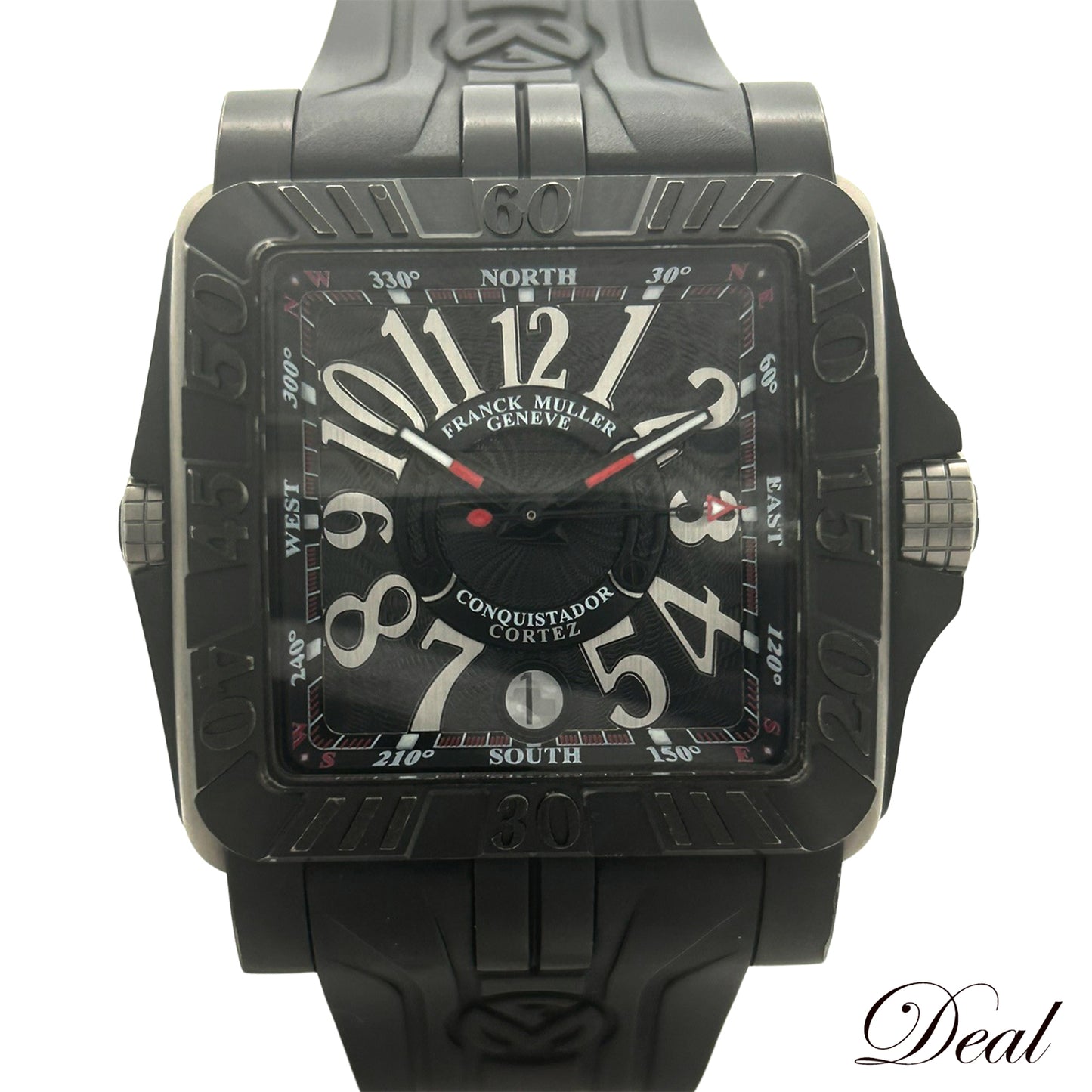 Platinum Rotor Franck Muller Conquistador Cortes Grand Prix 10800SCDTGPG Men's Watch