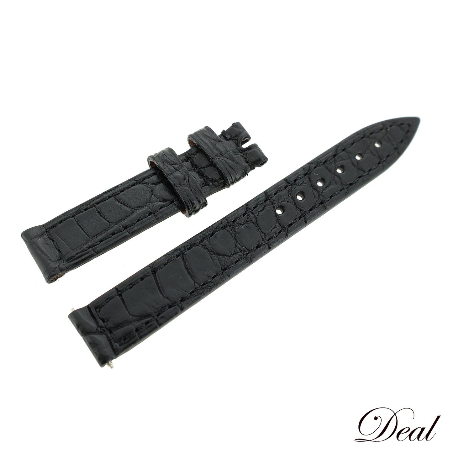 未使用 保管品 FRANCK MULLER フランクミュラー  純正 レザーベルト  ブラック  レディース 時計ベルト