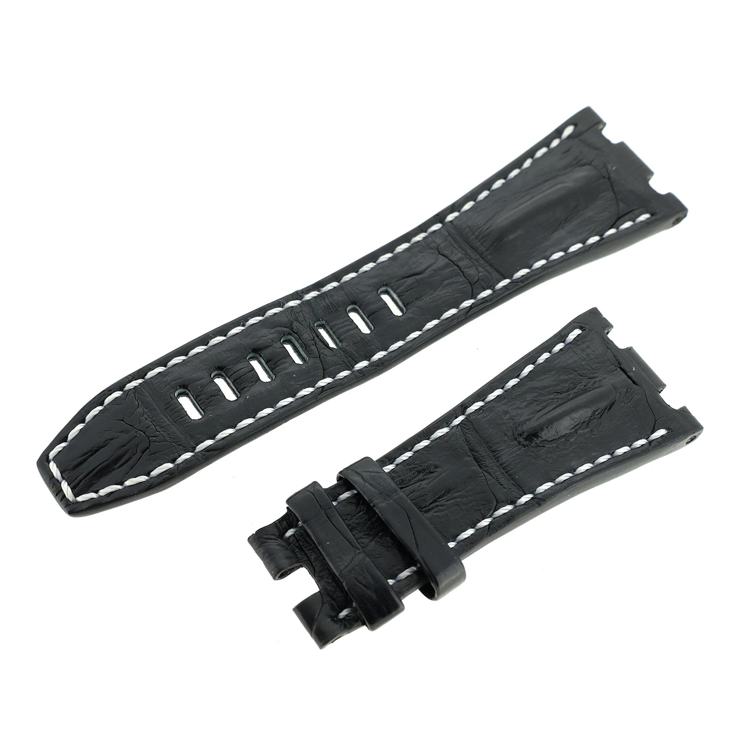 美品 AUDEMARS PIGUET オーデマピゲ  純正 レザーベルト  ブラック  メンズ 時計ベルト