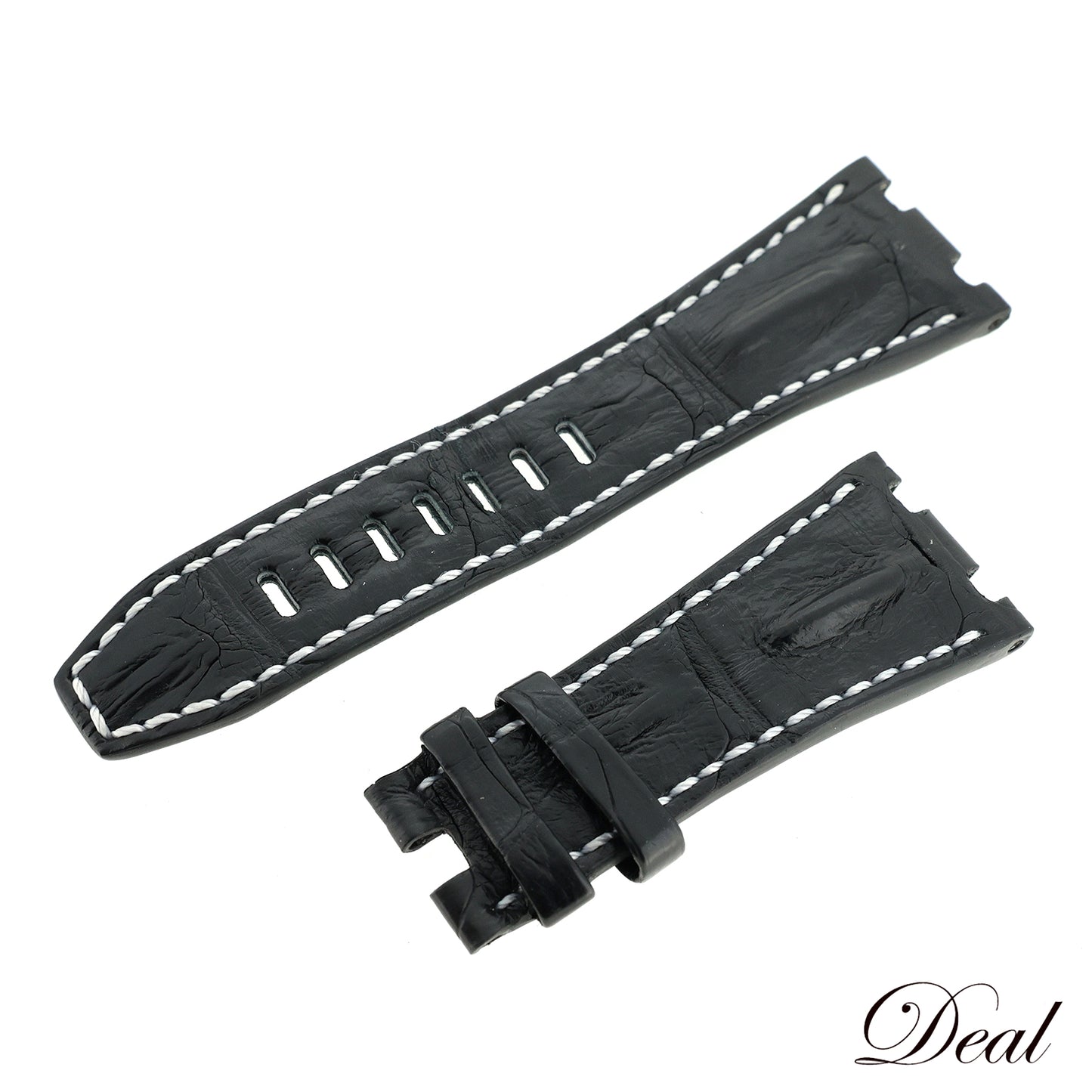 美品 AUDEMARS PIGUET オーデマピゲ  純正 レザーベルト  ブラック  メンズ 時計ベルト