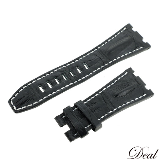 美品 AUDEMARS PIGUET オーデマピゲ  純正 レザーベルト  ブラック  メンズ 時計ベルト