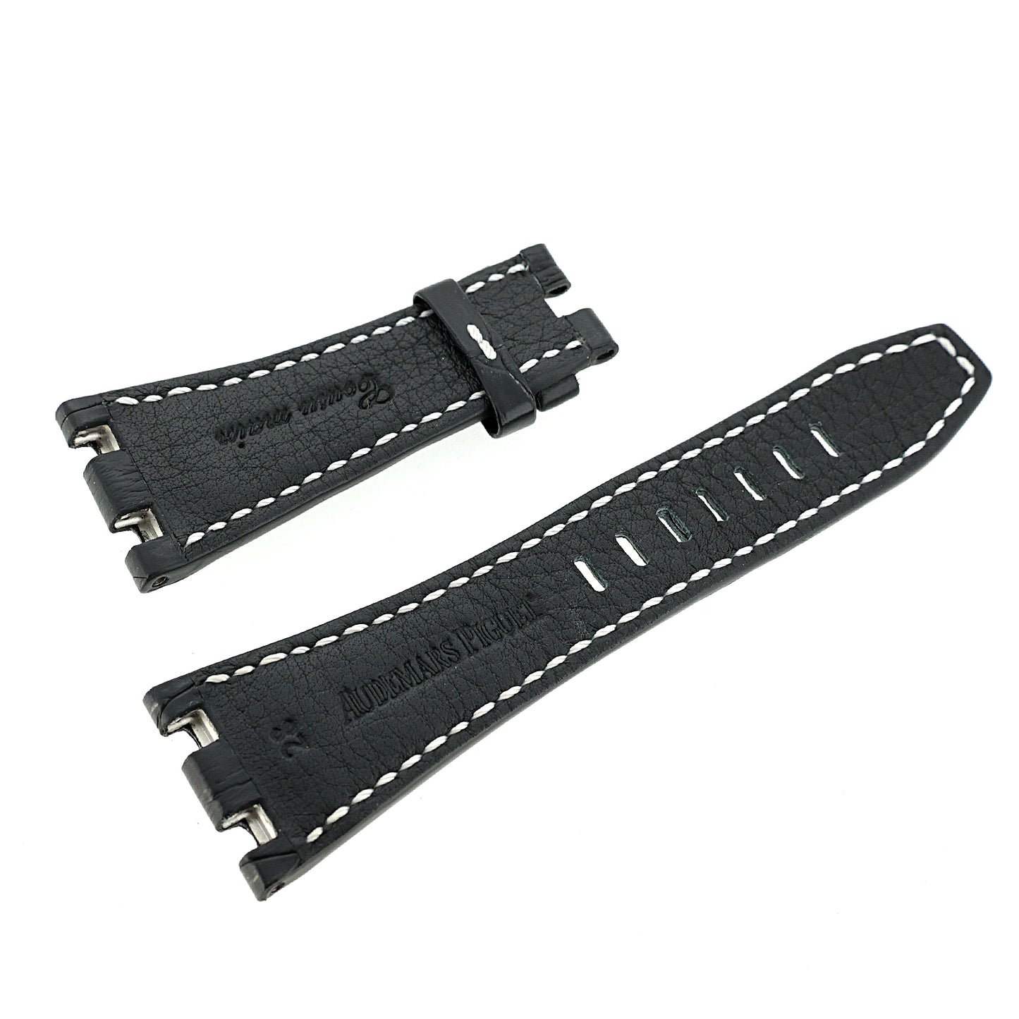美品 AUDEMARS PIGUET オーデマピゲ  純正 レザーベルト  ブラック  メンズ 時計ベルト