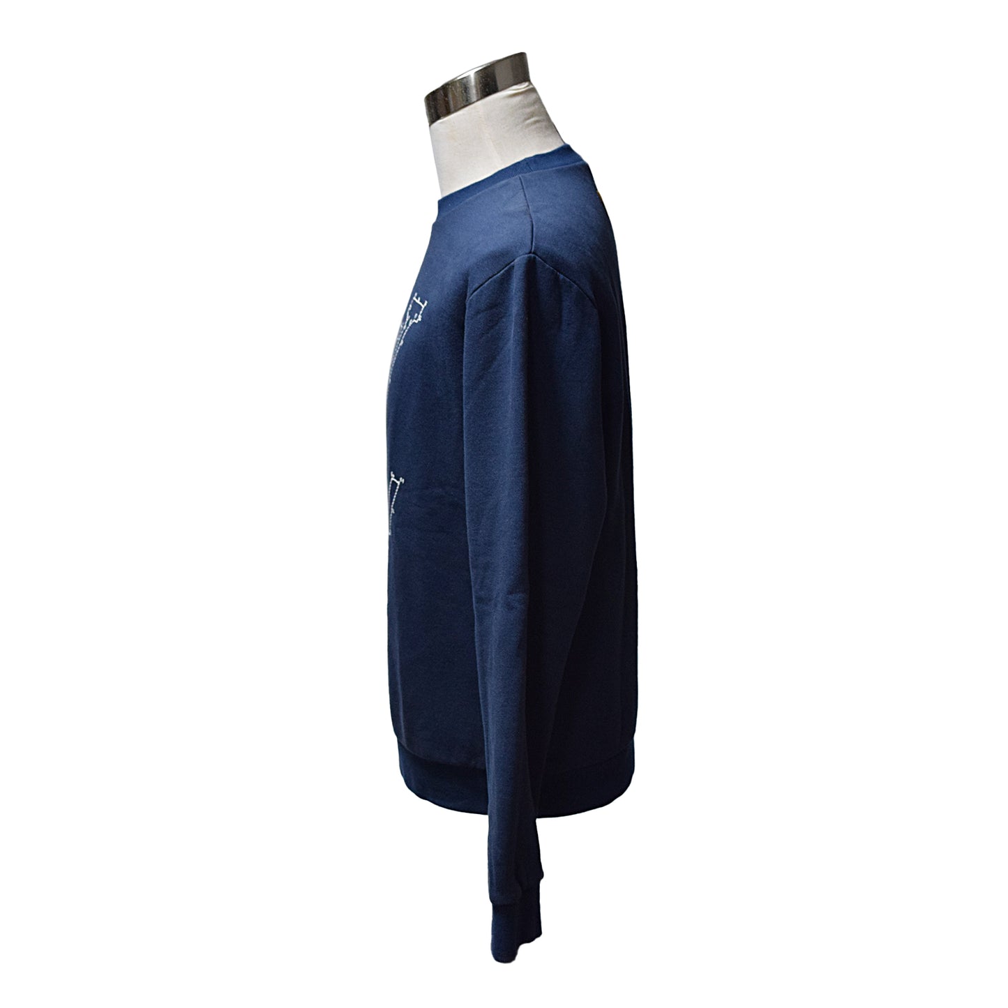 SALE LOUIS VUITTON ルイ・ヴィトン  LVステッチプリント エンブロイダリー  RM202M  ネイビー  メンズ スウェット
LV