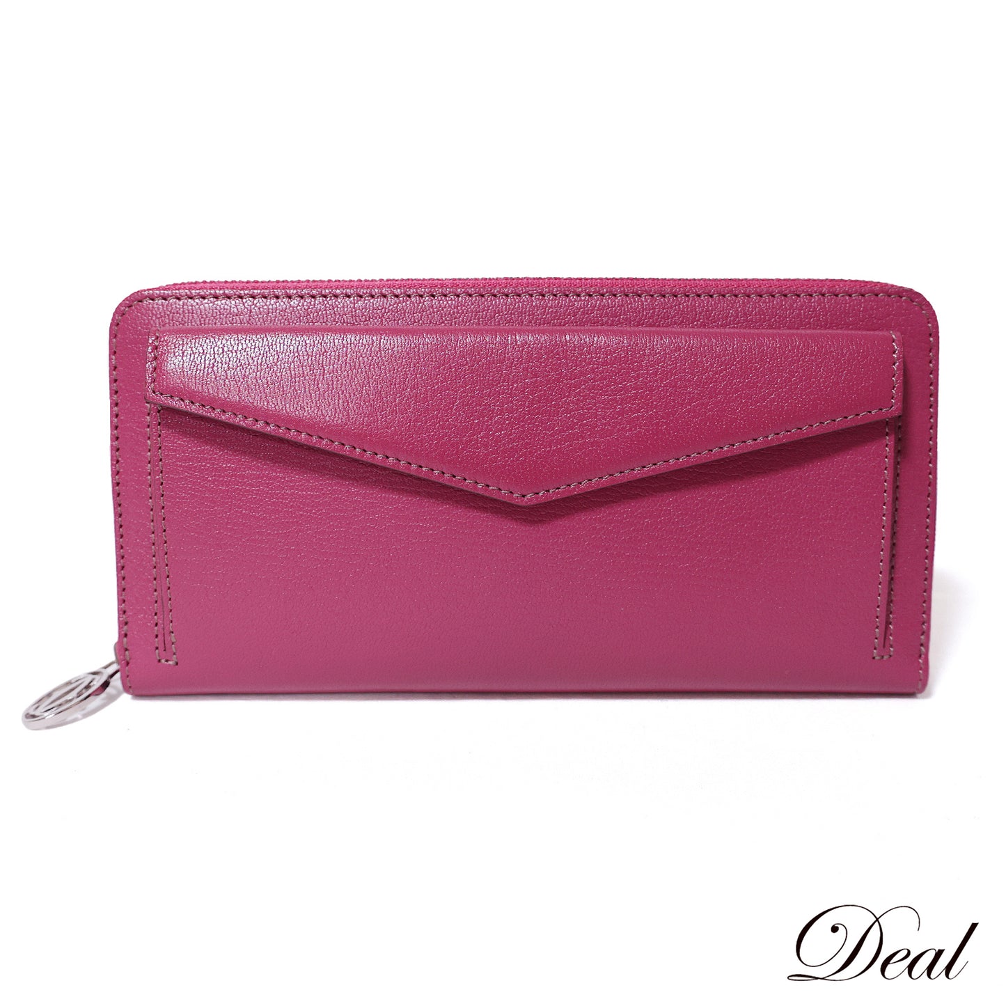 新品 保管品 Cartier カルティエ マスト ラウンドファスナー L3001355 ピンク レディース 長財布