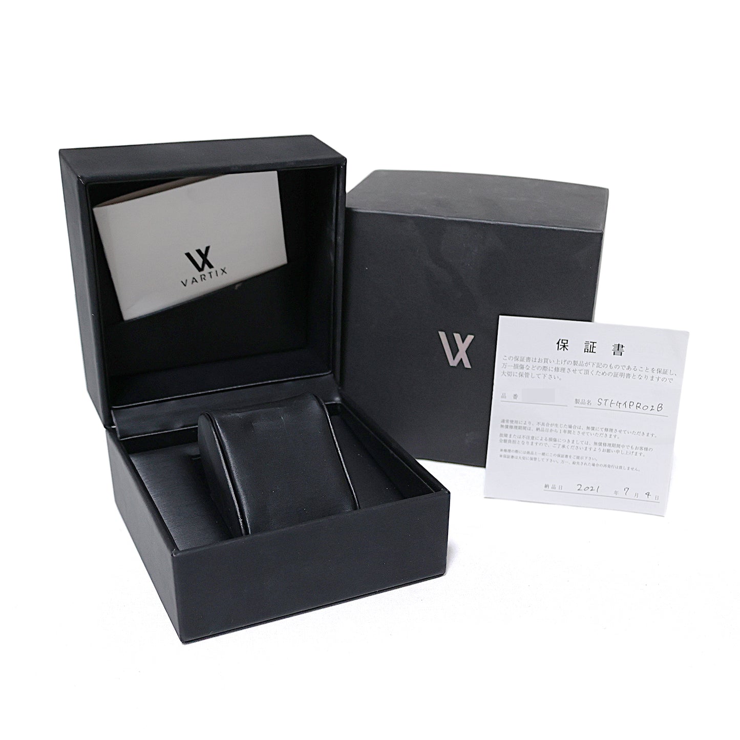 VARTIX ヴァティックス アライブ テーブルファセット PR02B パワーリザーブ メンズ 腕時計