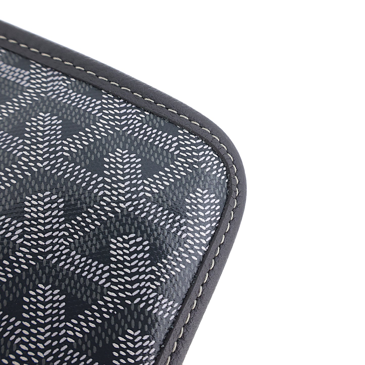 GOYARD ゴヤール  プリュメ ポーチ ウォレット  PLUMETPMLTY51CL51P  販売証明書あり  グレー  レディース ショルダーバッグ